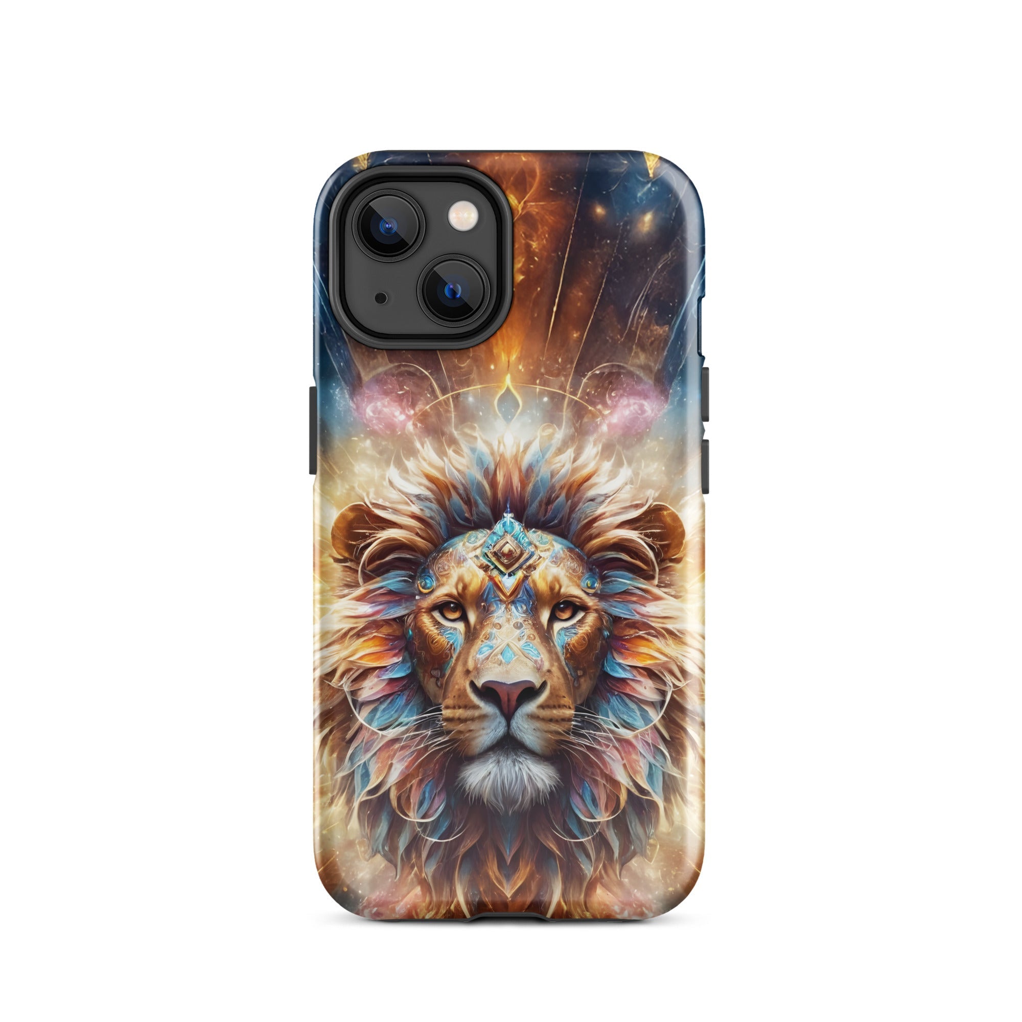 Carcasa resistente para iPhone - Leon surrealista - CeluMovil