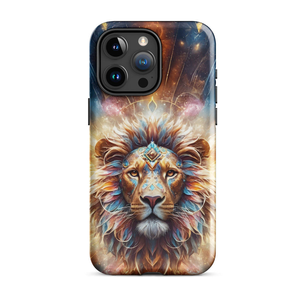 Carcasa resistente para iPhone - Leon surrealista - CeluMovil