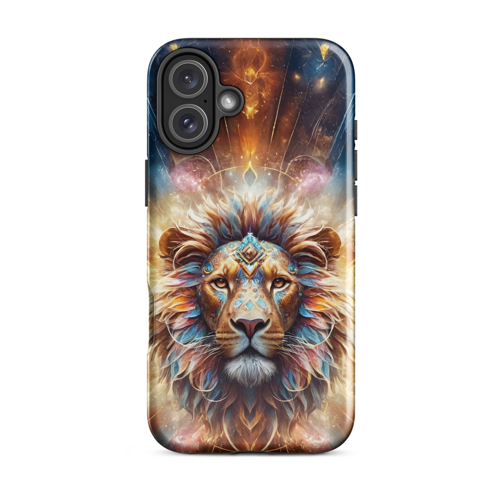 Carcasa resistente para iPhone - Leon surrealista - CeluMovil