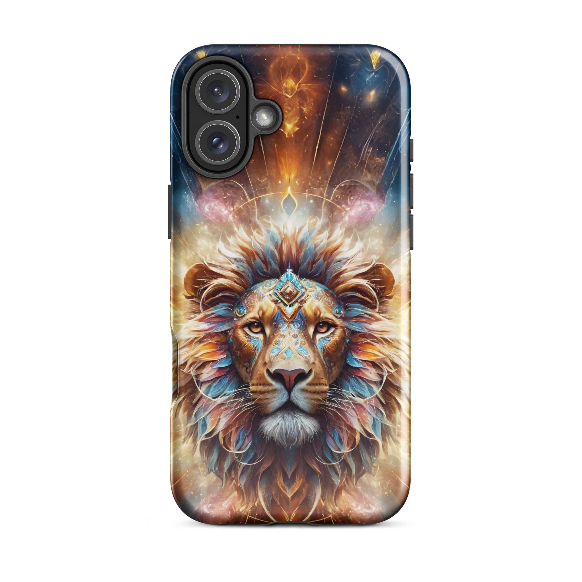 Carcasa resistente para iPhone - Leon surrealista - CeluMovil