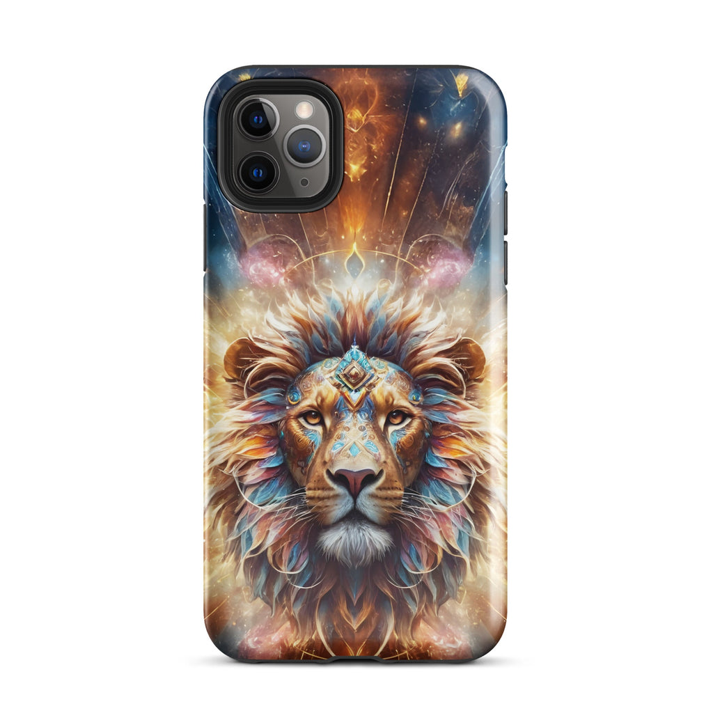 Carcasa resistente para iPhone - Leon surrealista - CeluMovil