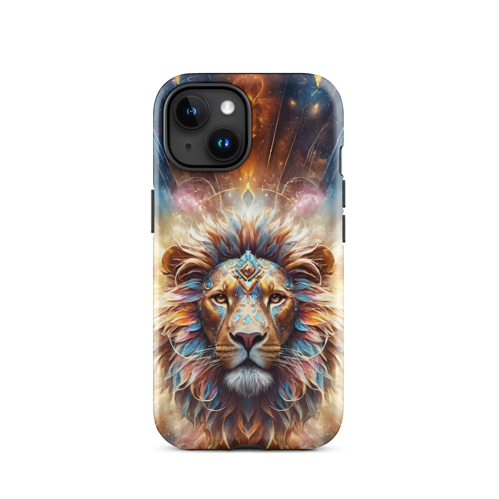 Carcasa resistente para iPhone - Leon surrealista - CeluMovil