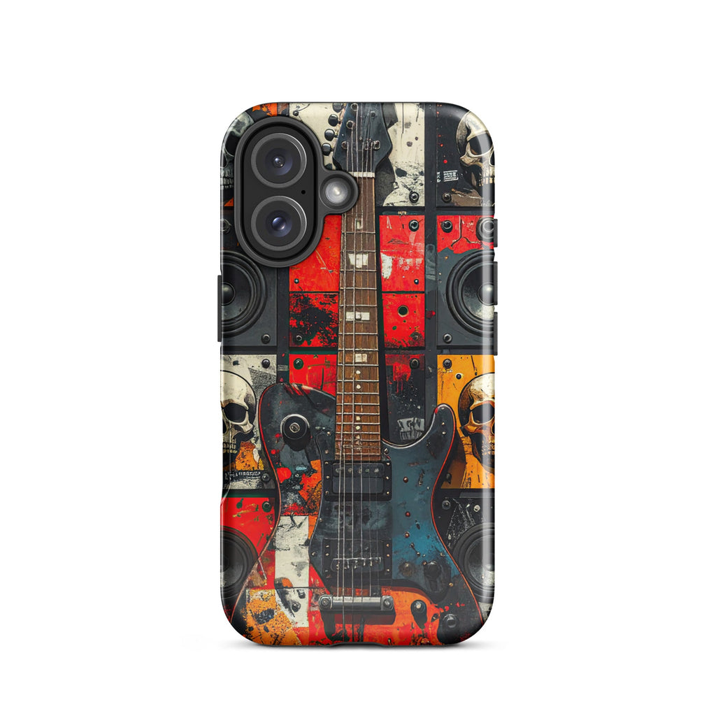 Carcasa Resistente para iPhone - Rebelión de Guitarras - CeluMovil
