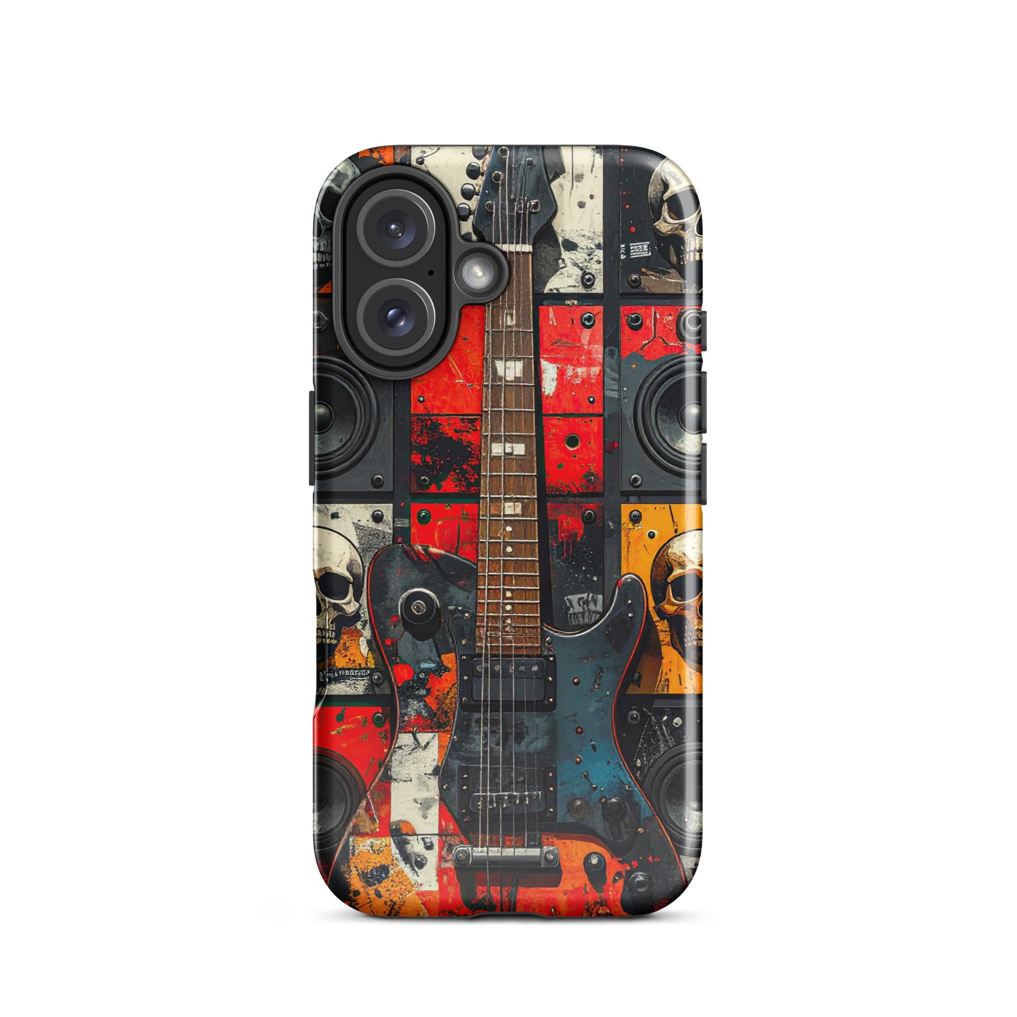 Carcasa Resistente para iPhone - Rebelión de Guitarras - CeluMovil