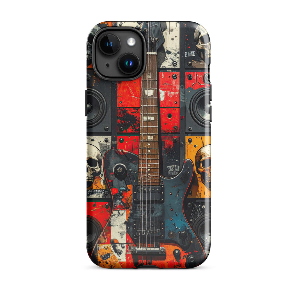 Carcasa Resistente para iPhone - Rebelión de Guitarras - CeluMovil