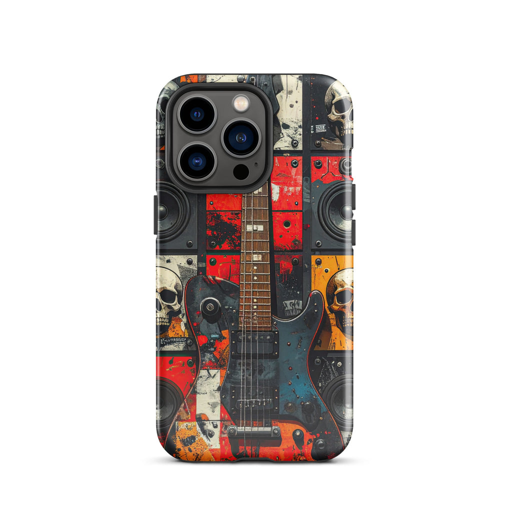 Carcasa Resistente para iPhone - Rebelión de Guitarras - CeluMovil