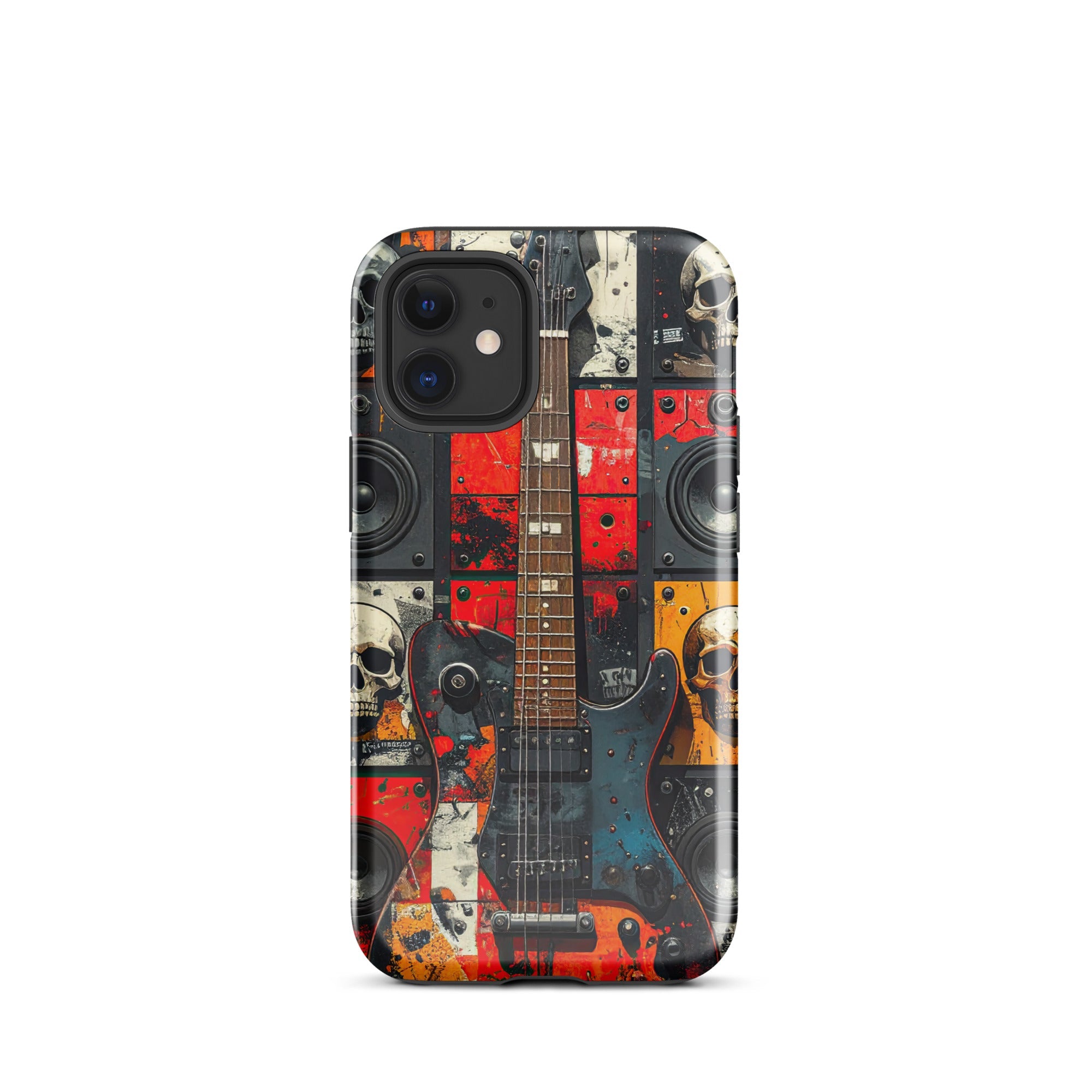 Carcasa Resistente para iPhone - Rebelión de Guitarras - CeluMovil