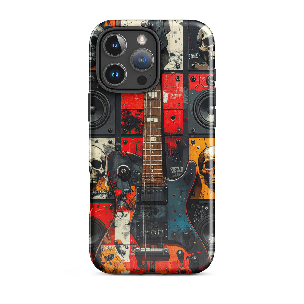 Carcasa Resistente para iPhone - Rebelión de Guitarras - CeluMovil