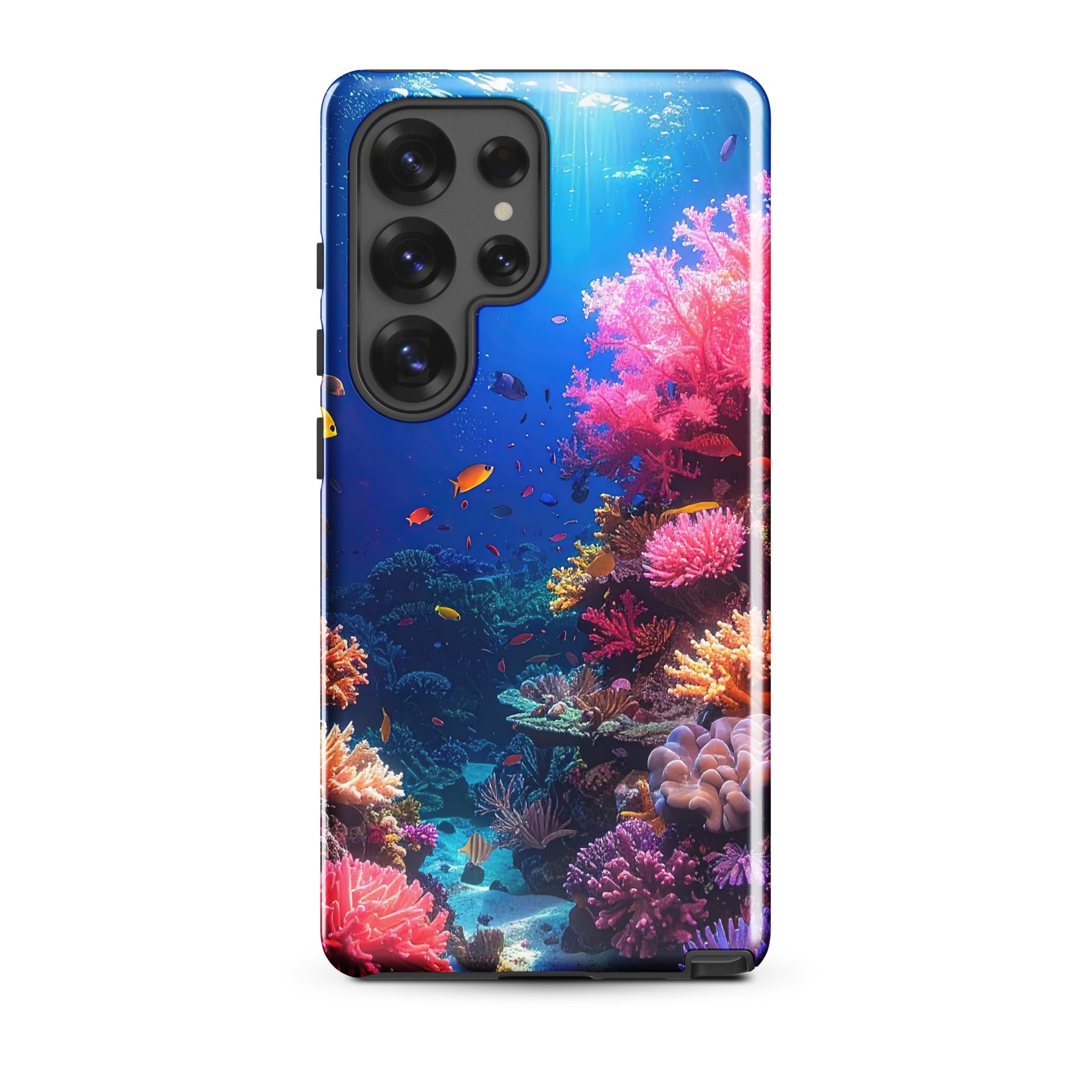 Carcasa Resistente para Samsung - Arrecife de Coral Vívido - CeluMovil