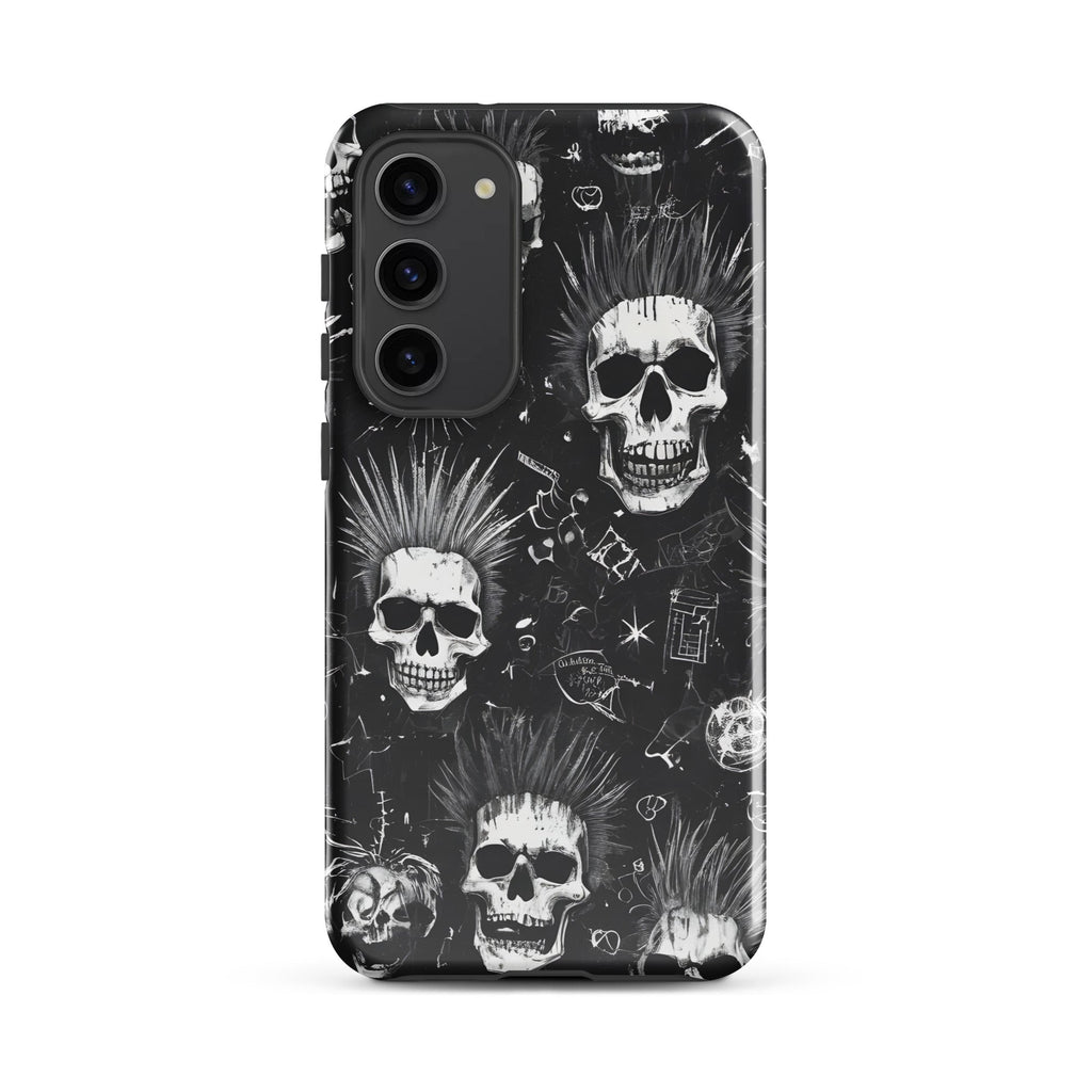 Carcasa resistente para Samsung - calavera grunge punk - CeluMovil