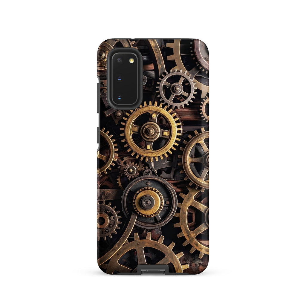 Carcasa resistente para Samsung – Engranajes steampunk de latón - CeluMovil