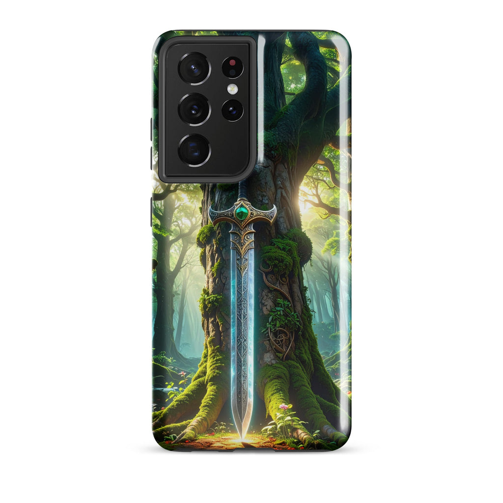 Carcasa Resistente para Samsung - Espada del Bosque Encantado - CeluMovil