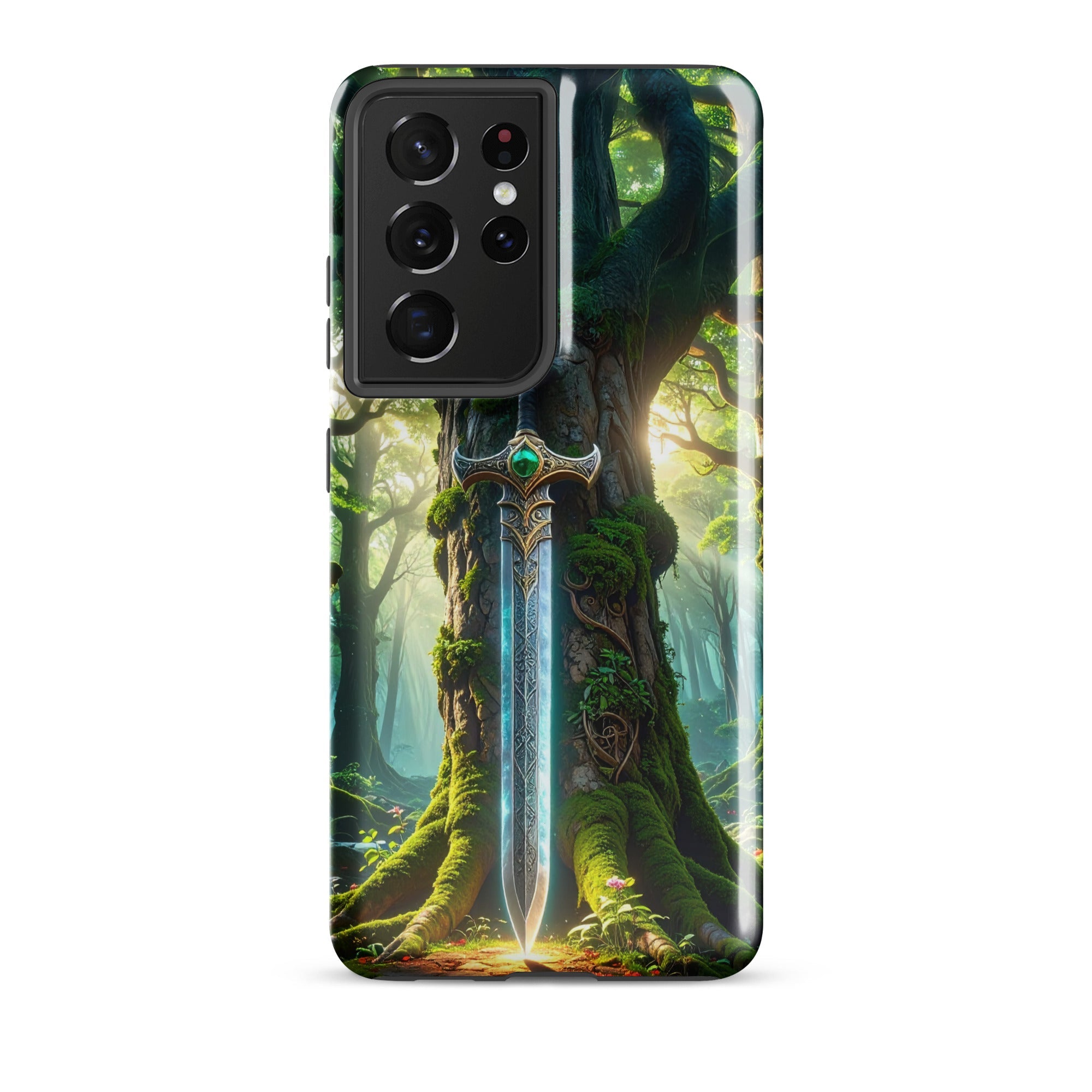 Carcasa Resistente para Samsung - Espada del Bosque Encantado - CeluMovil