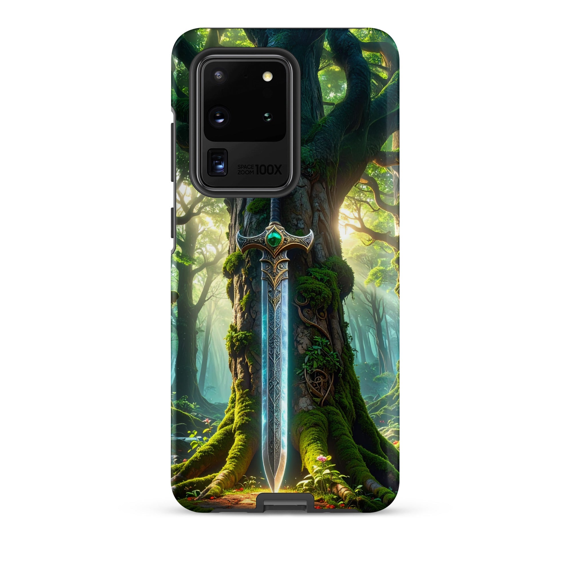 Carcasa Resistente para Samsung - Espada del Bosque Encantado - CeluMovil