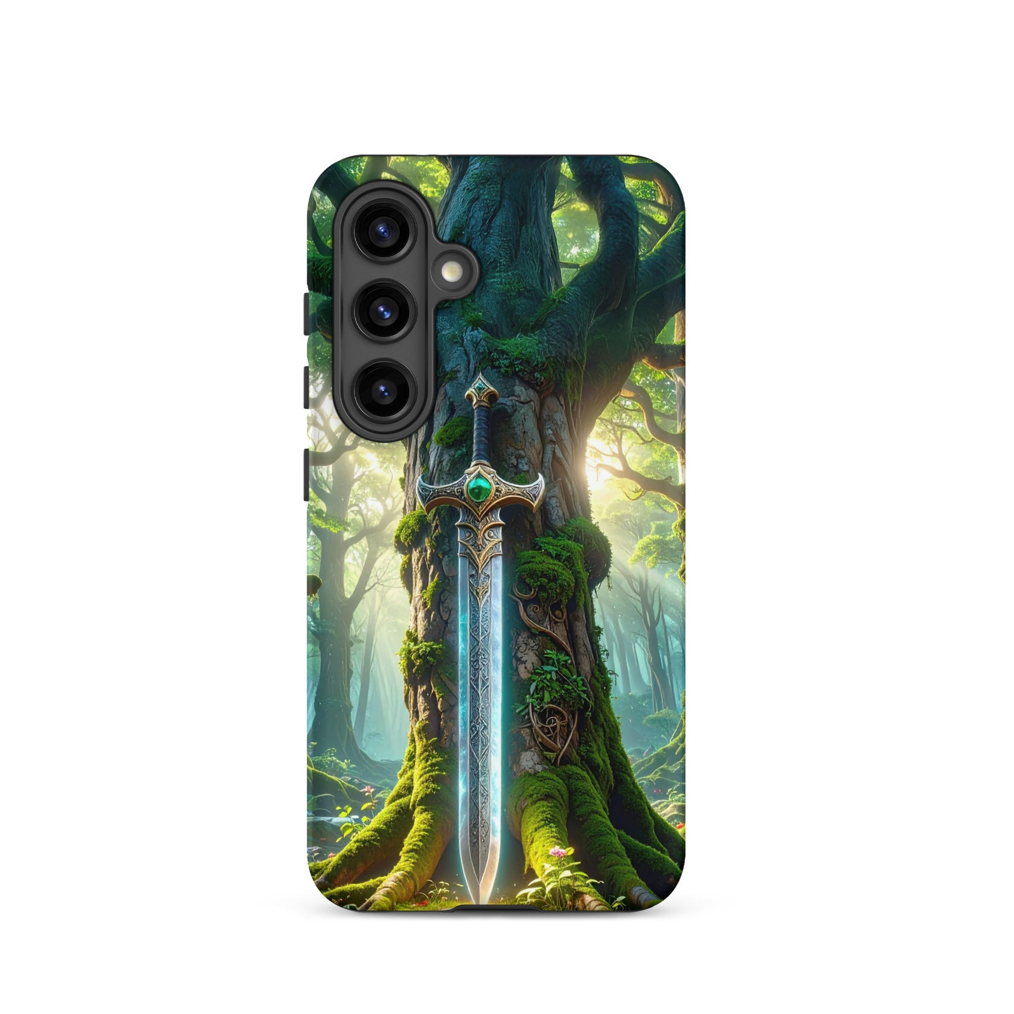 Carcasa Resistente para Samsung - Espada del Bosque Encantado - CeluMovil
