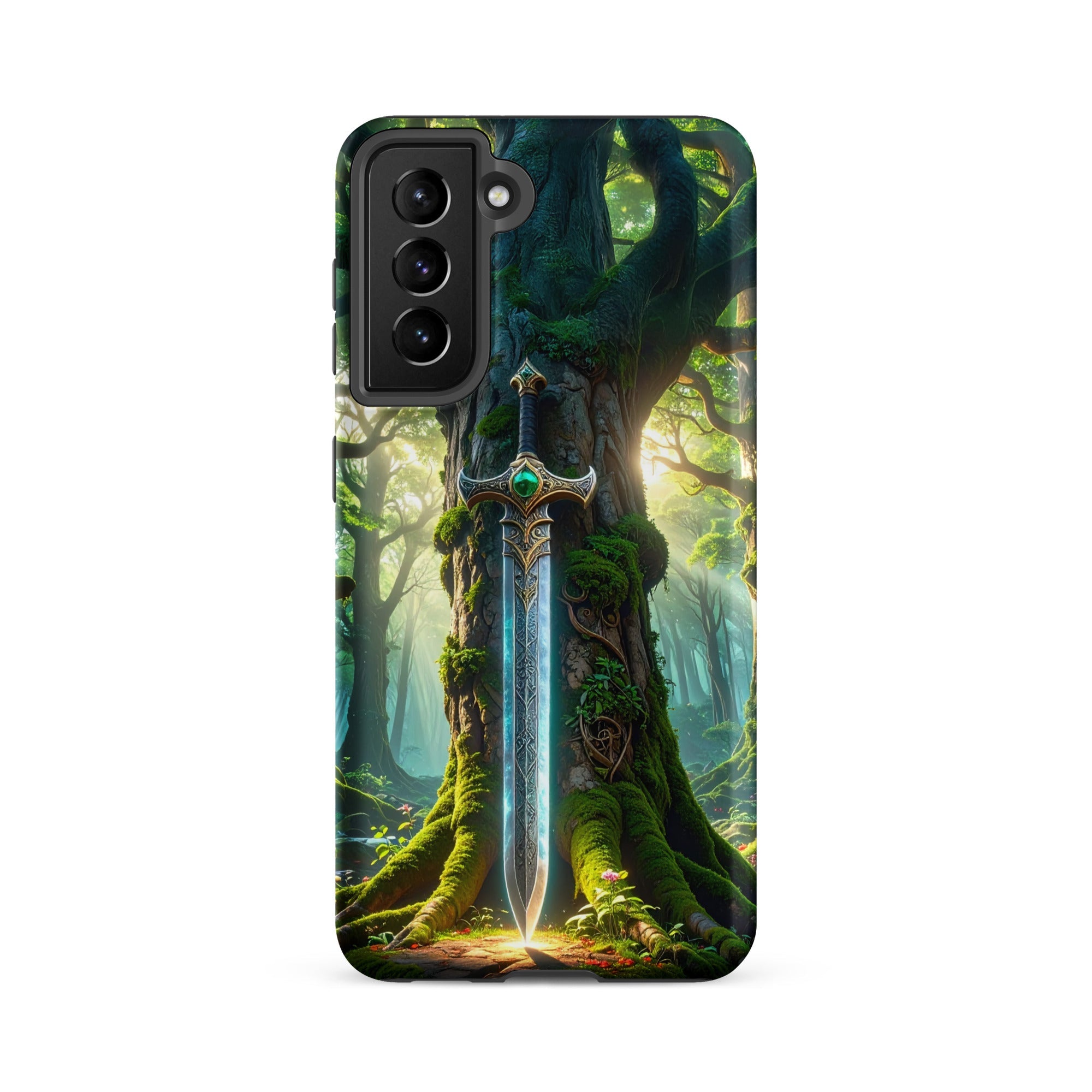 Carcasa Resistente para Samsung - Espada del Bosque Encantado - CeluMovil