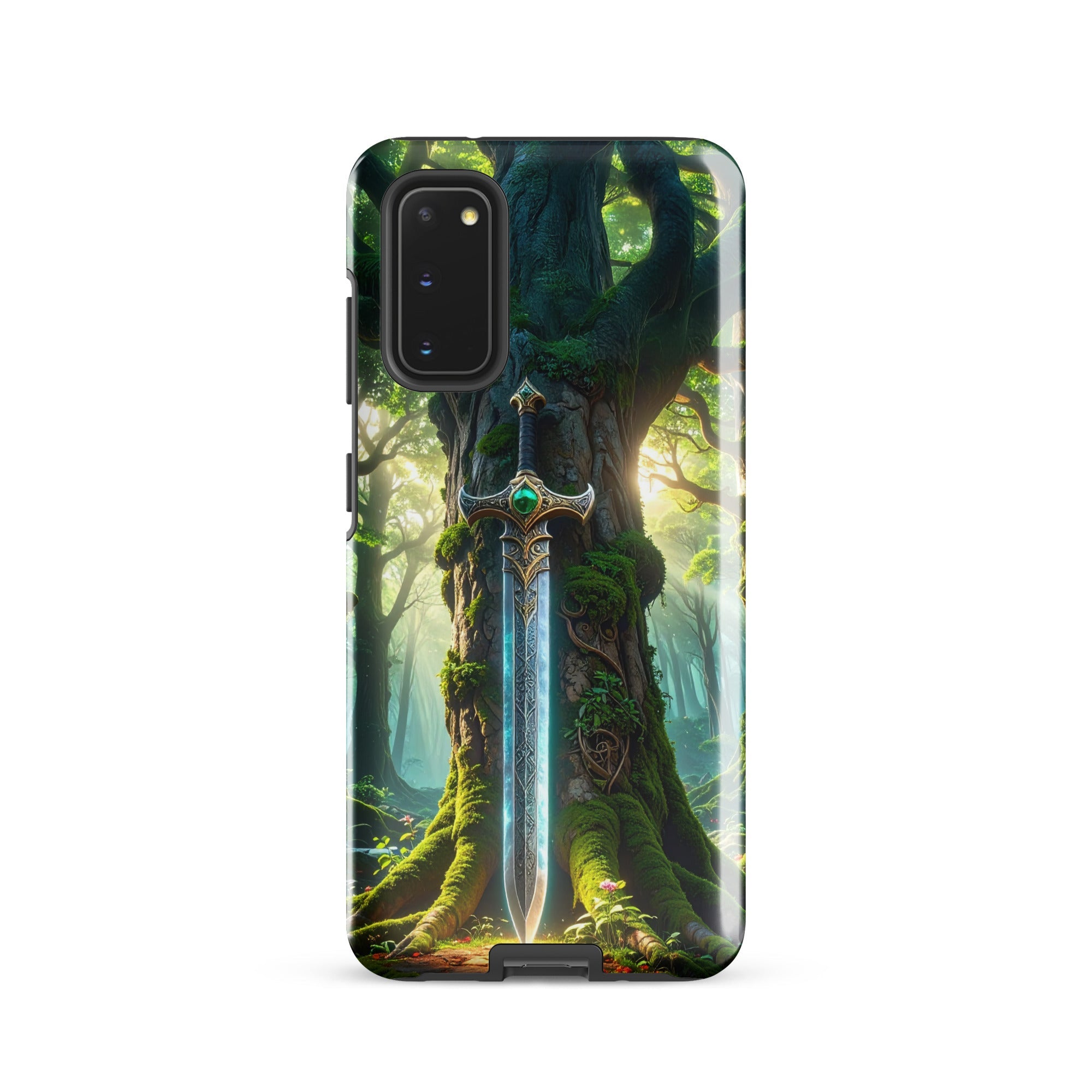 Carcasa Resistente para Samsung - Espada del Bosque Encantado - CeluMovil