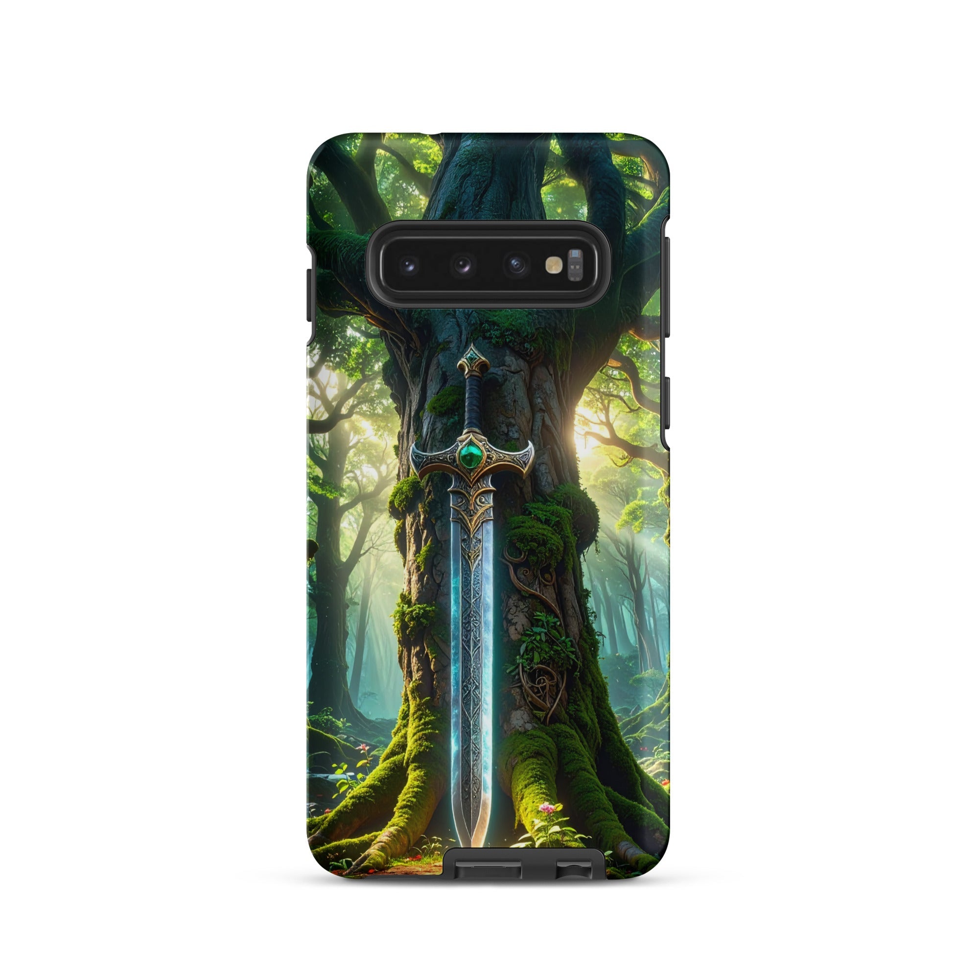 Carcasa Resistente para Samsung - Espada del Bosque Encantado - CeluMovil
