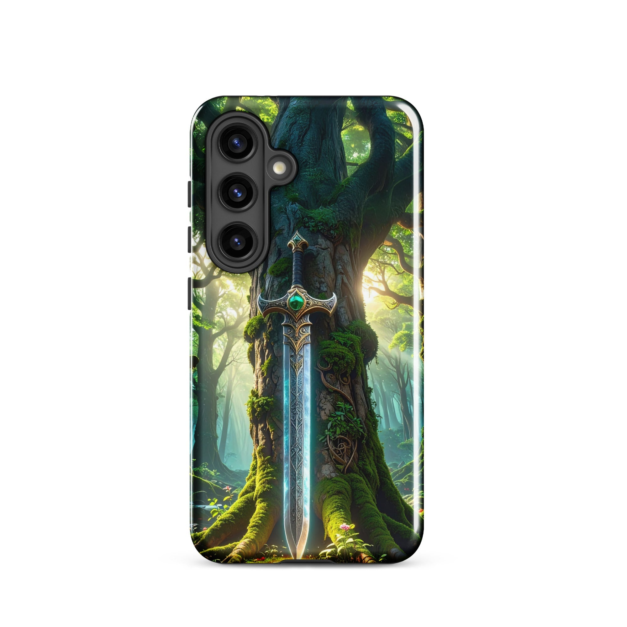 Carcasa Resistente para Samsung - Espada del Bosque Encantado - CeluMovil