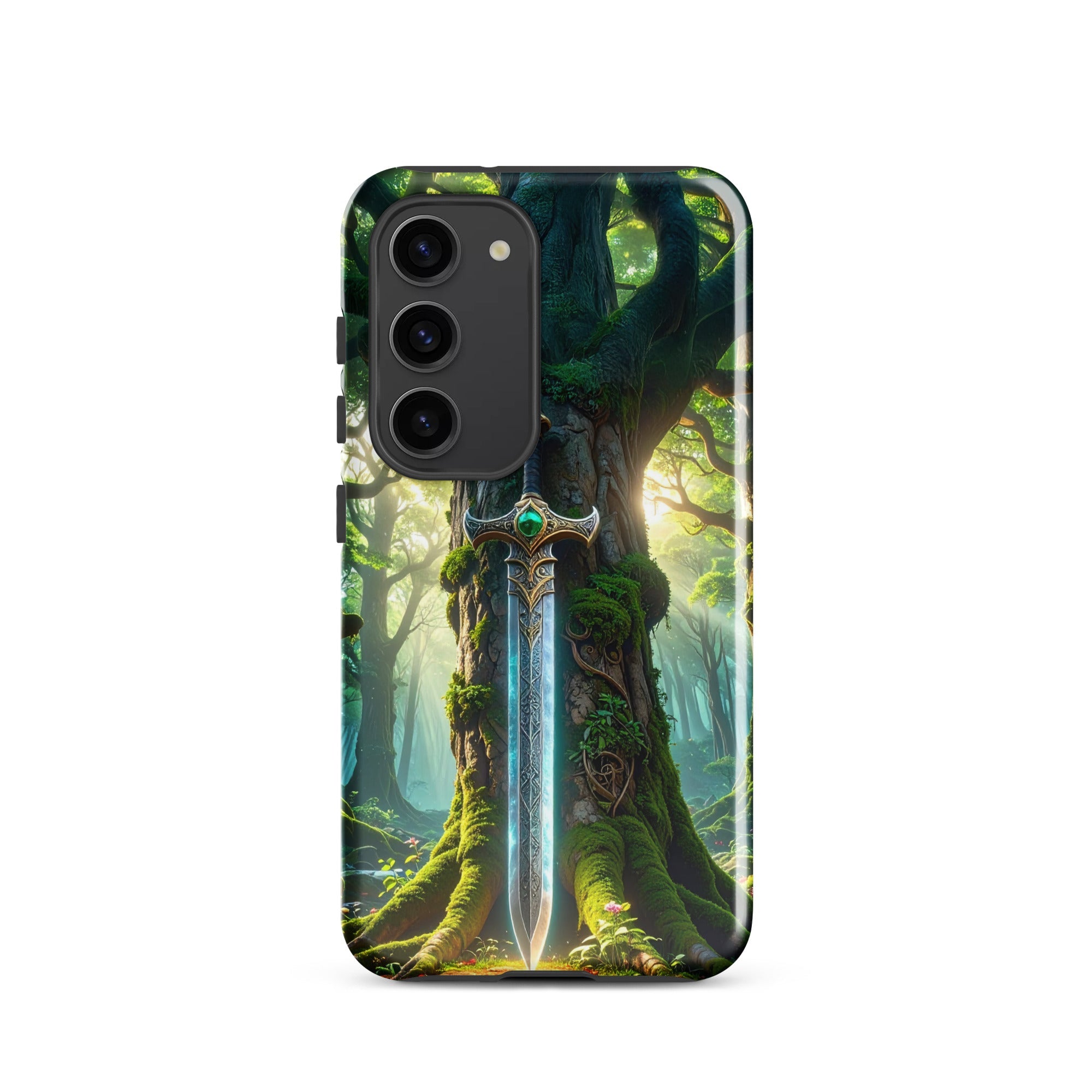 Carcasa Resistente para Samsung - Espada del Bosque Encantado - CeluMovil
