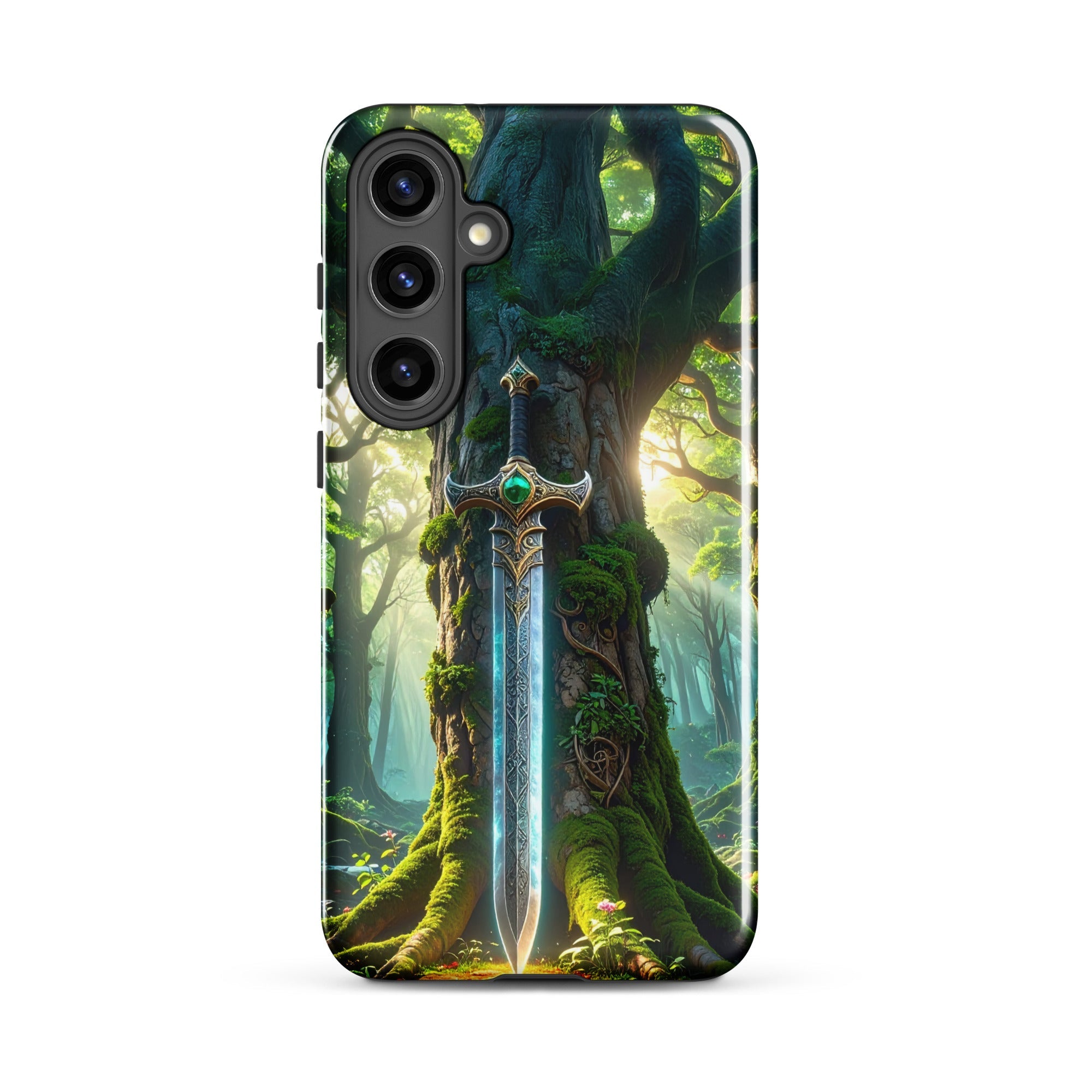 Carcasa Resistente para Samsung - Espada del Bosque Encantado - CeluMovil