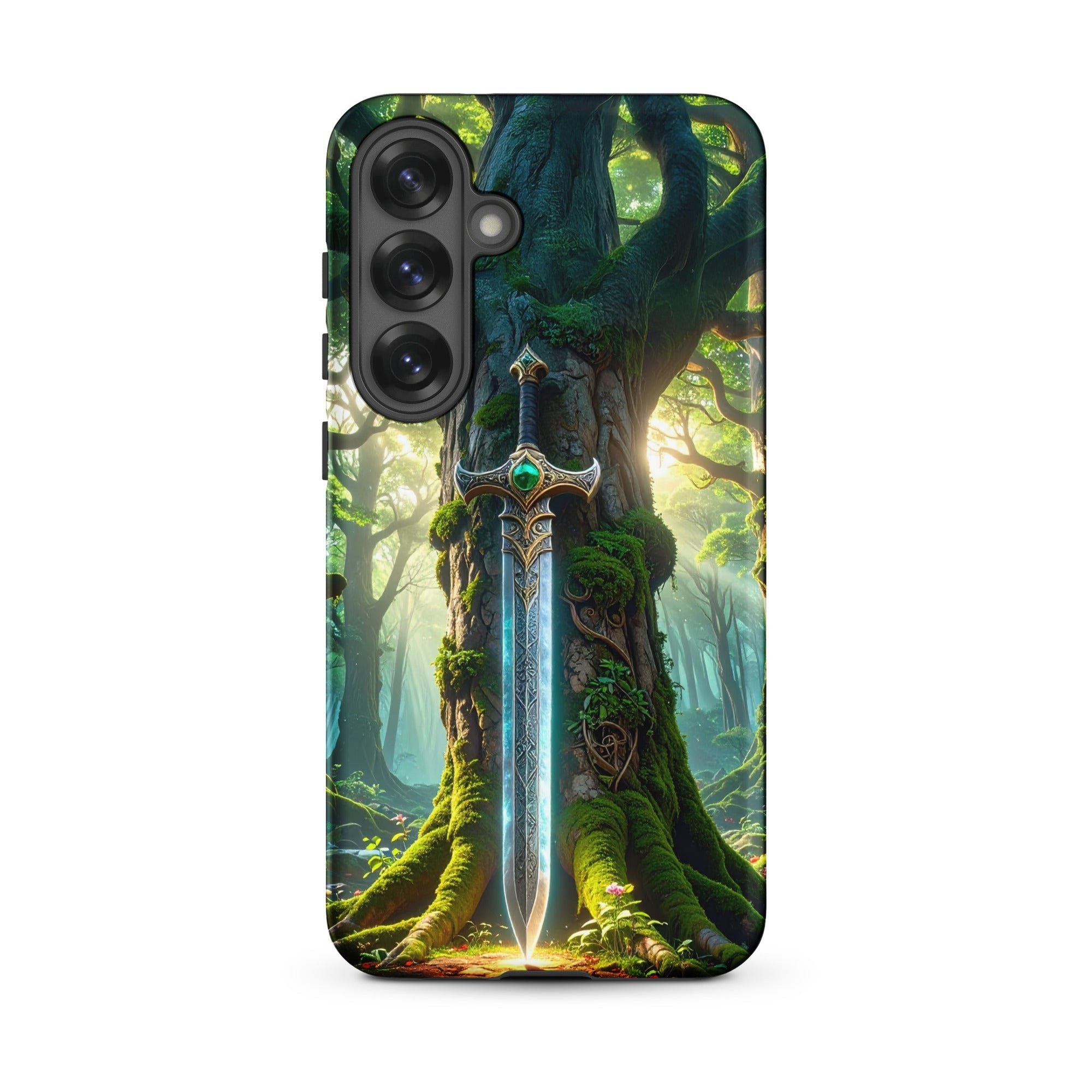 Carcasa Resistente para Samsung - Espada del Bosque Encantado - CeluMovil