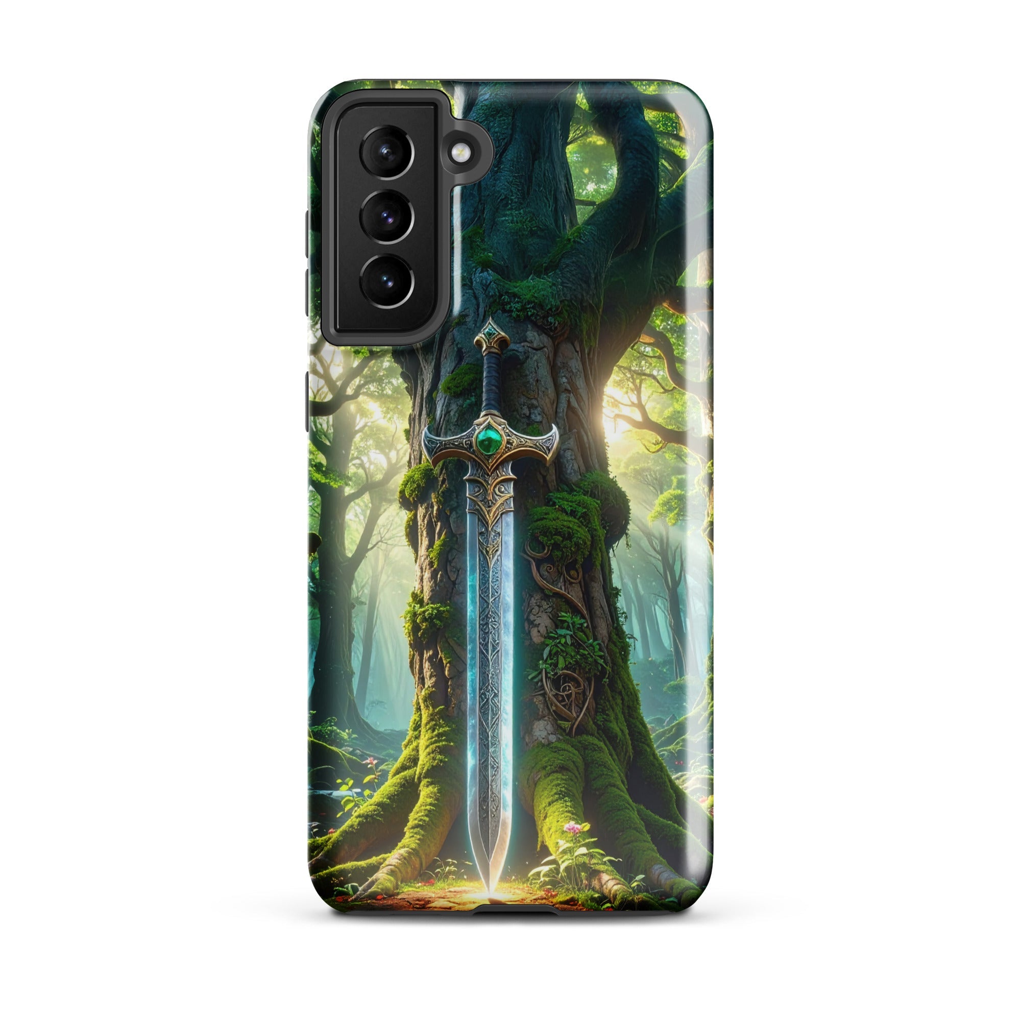 Carcasa Resistente para Samsung - Espada del Bosque Encantado - CeluMovil