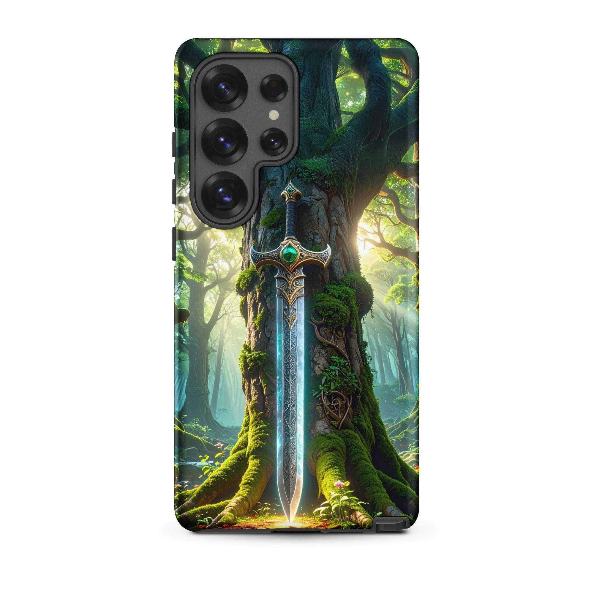 Carcasa Resistente para Samsung - Espada del Bosque Encantado - CeluMovil