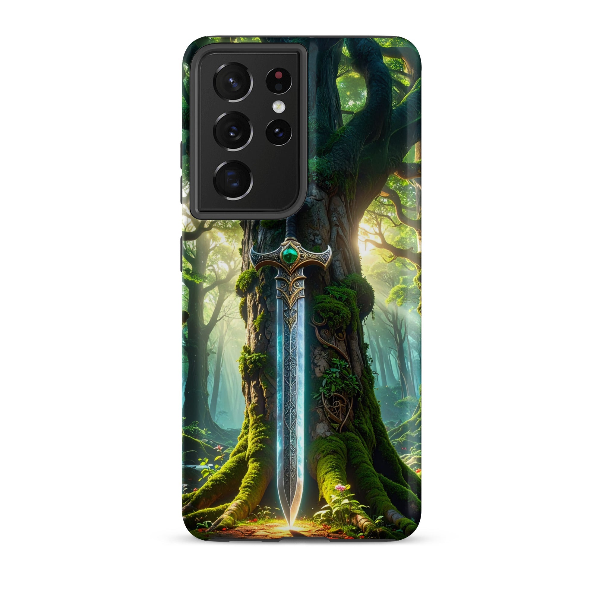 Carcasa Resistente para Samsung - Espada del Bosque Encantado - CeluMovil