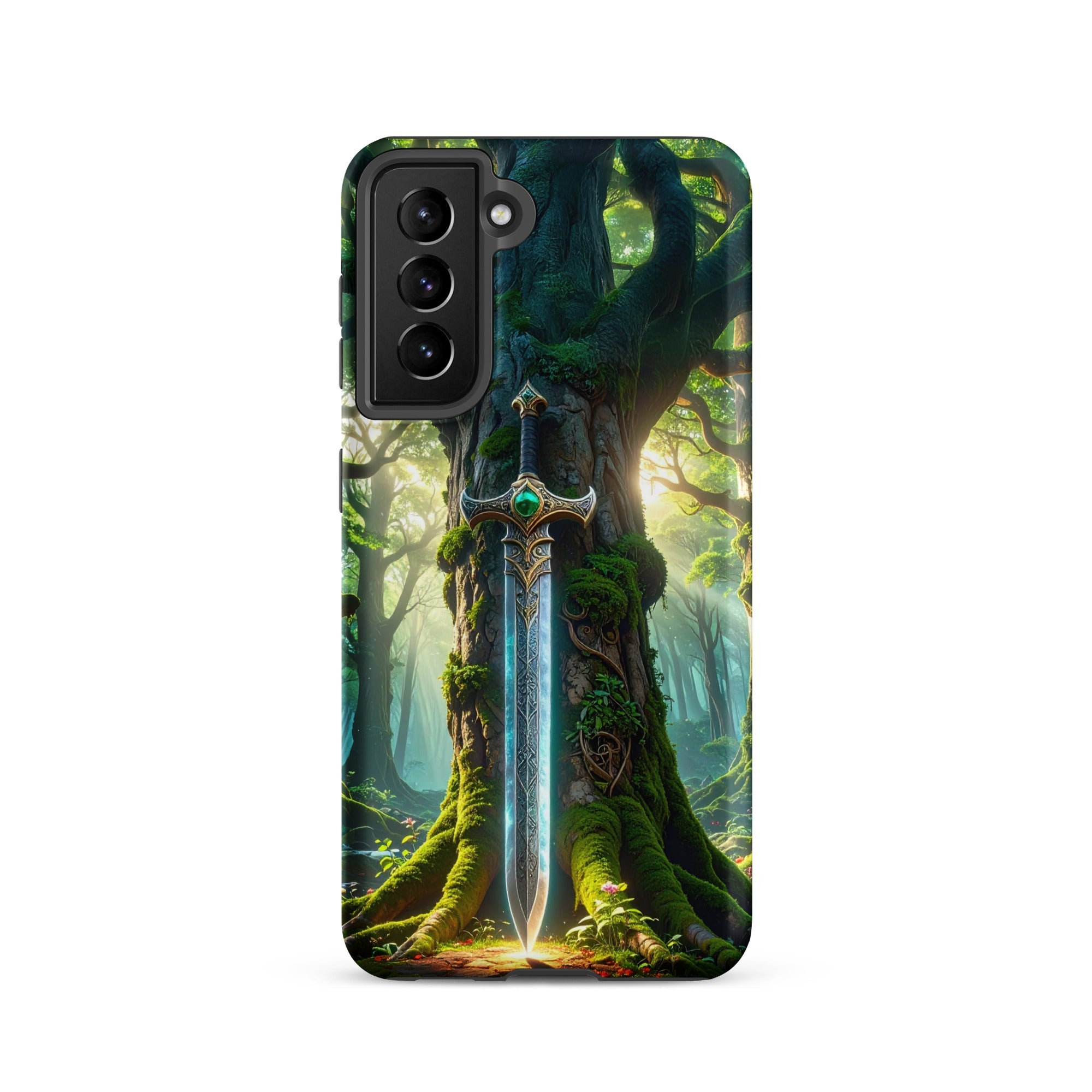 Carcasa Resistente para Samsung - Espada del Bosque Encantado - CeluMovil