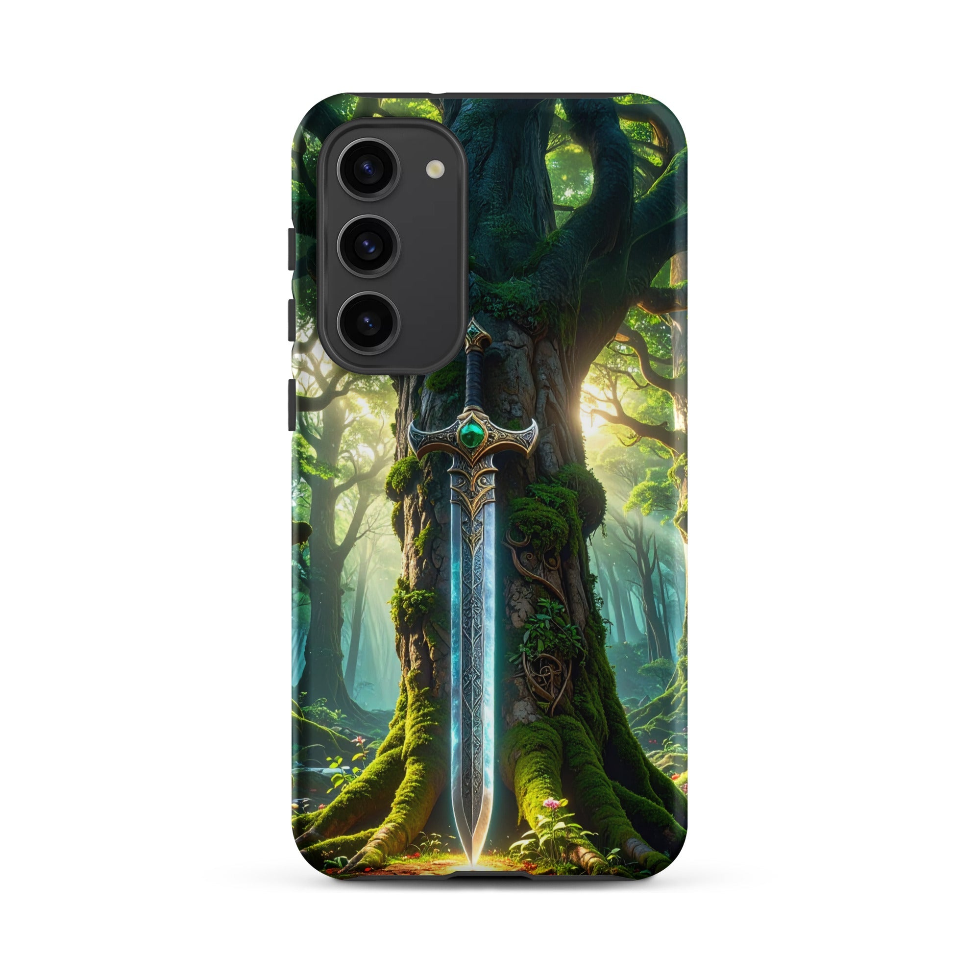 Carcasa Resistente para Samsung - Espada del Bosque Encantado - CeluMovil