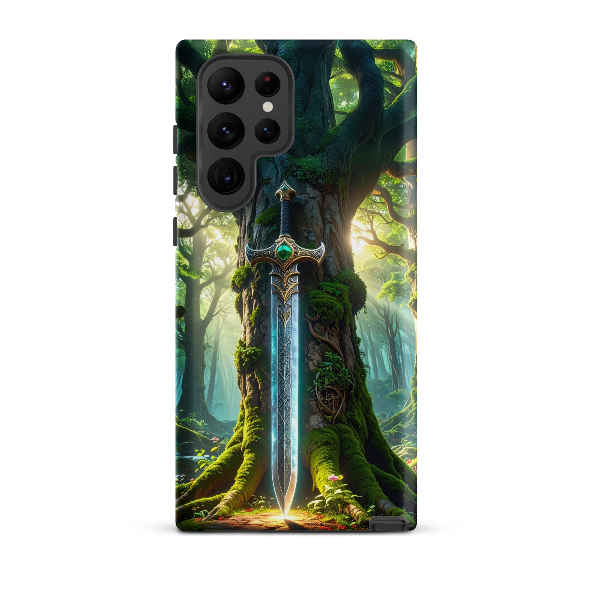 Carcasa Resistente para Samsung - Espada del Bosque Encantado - CeluMovil