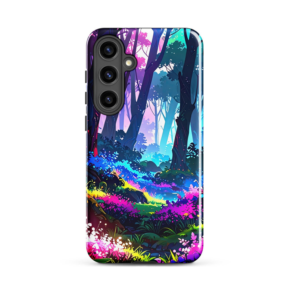 Carcasa Resistente para Samsung - Floración del Bosque Luminoso - CeluMovil