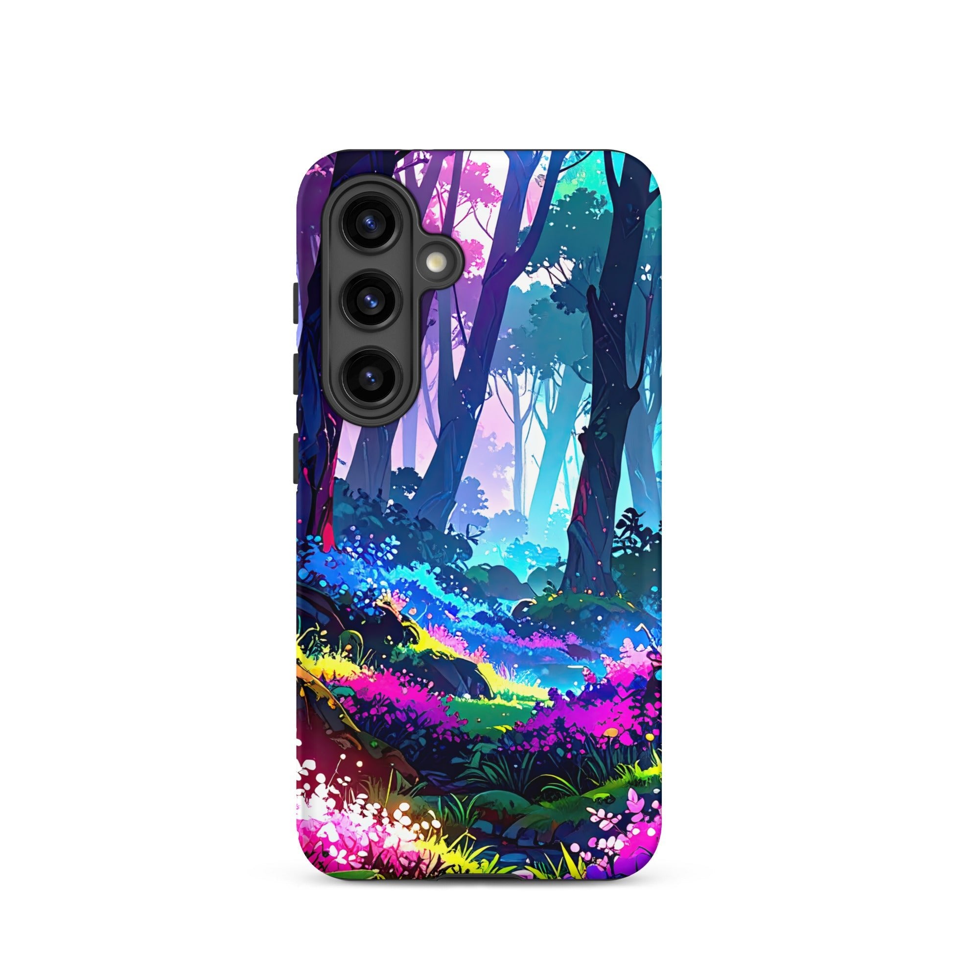 Carcasa Resistente para Samsung - Floración del Bosque Luminoso - CeluMovil