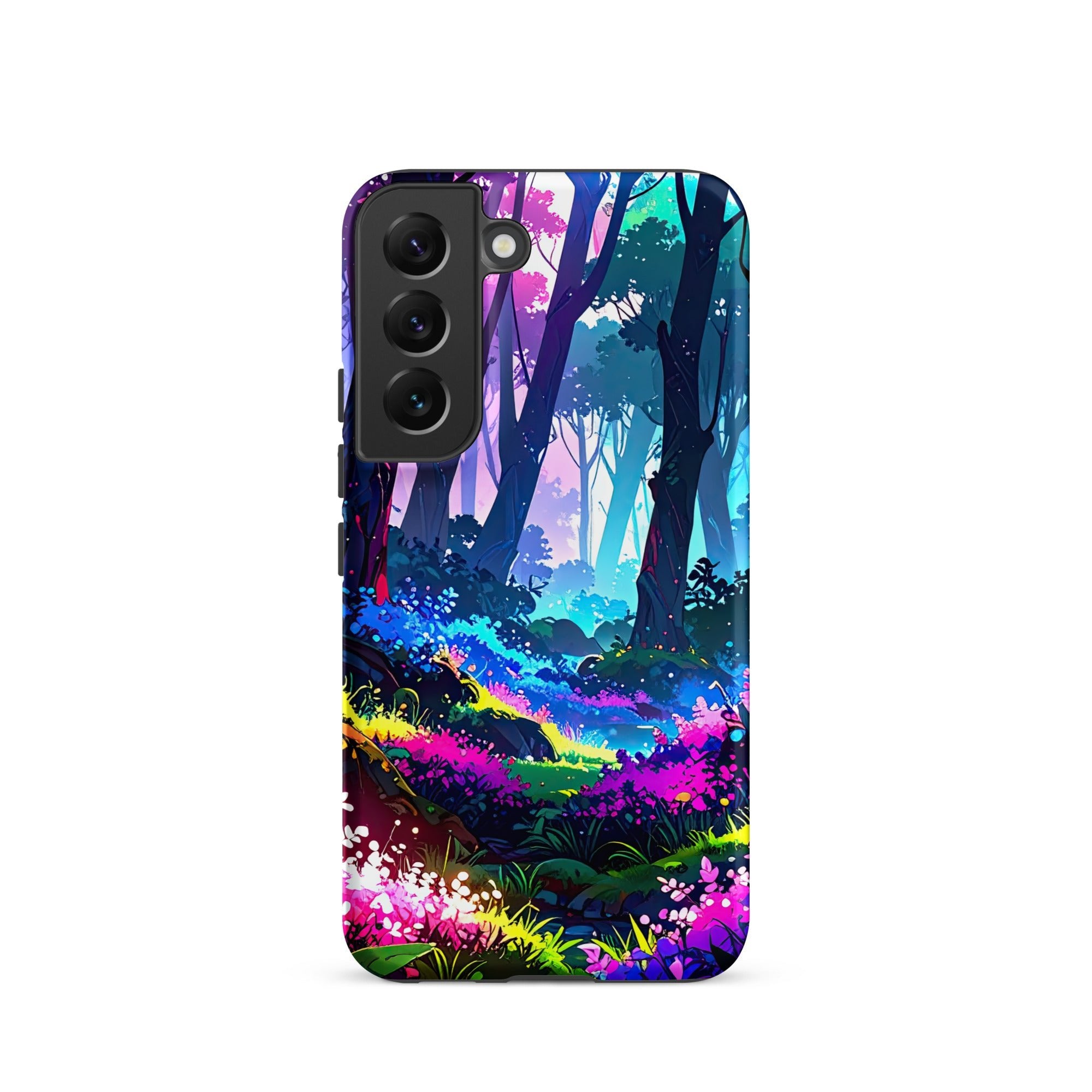 Carcasa Resistente para Samsung - Floración del Bosque Luminoso - CeluMovil