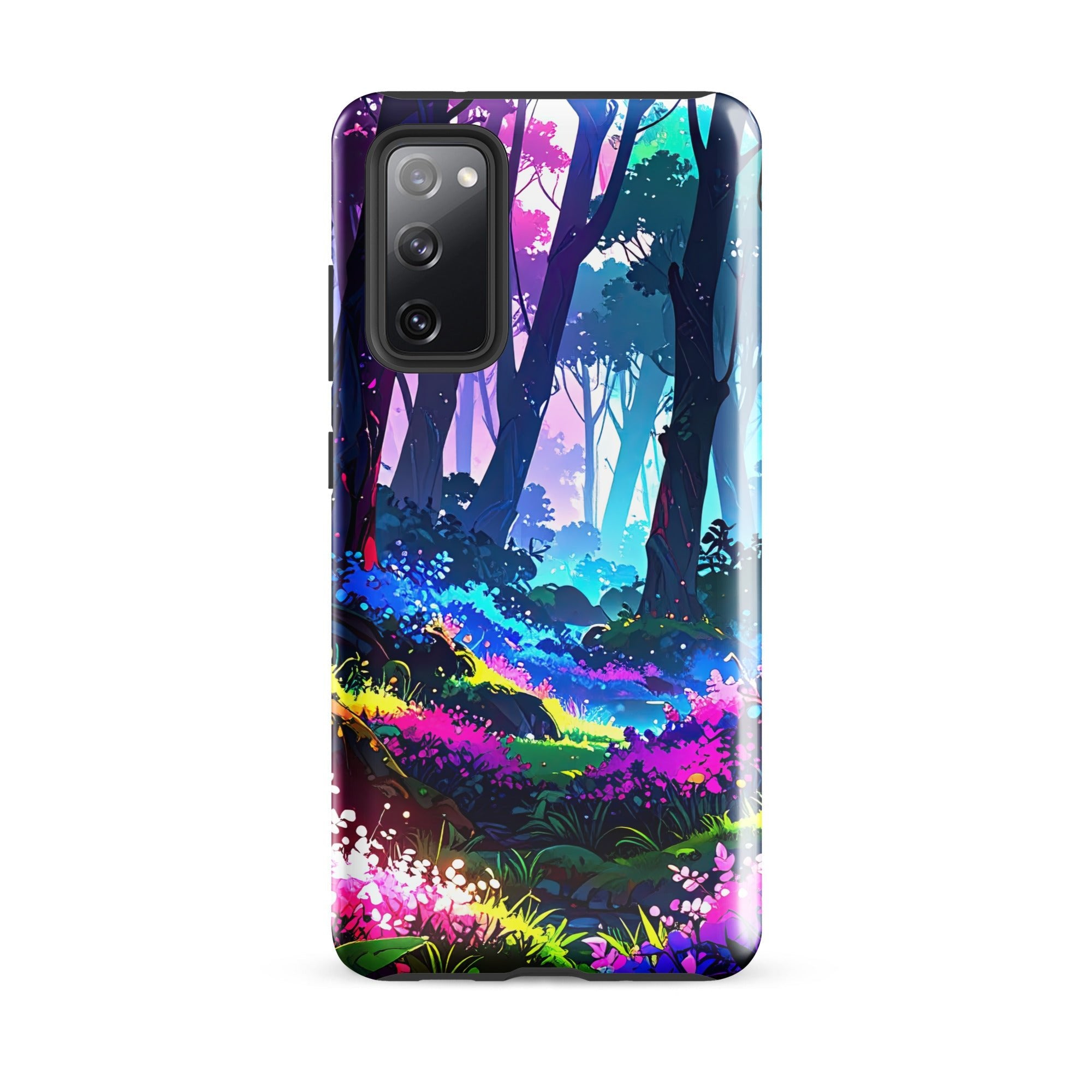 Carcasa Resistente para Samsung - Floración del Bosque Luminoso - CeluMovil