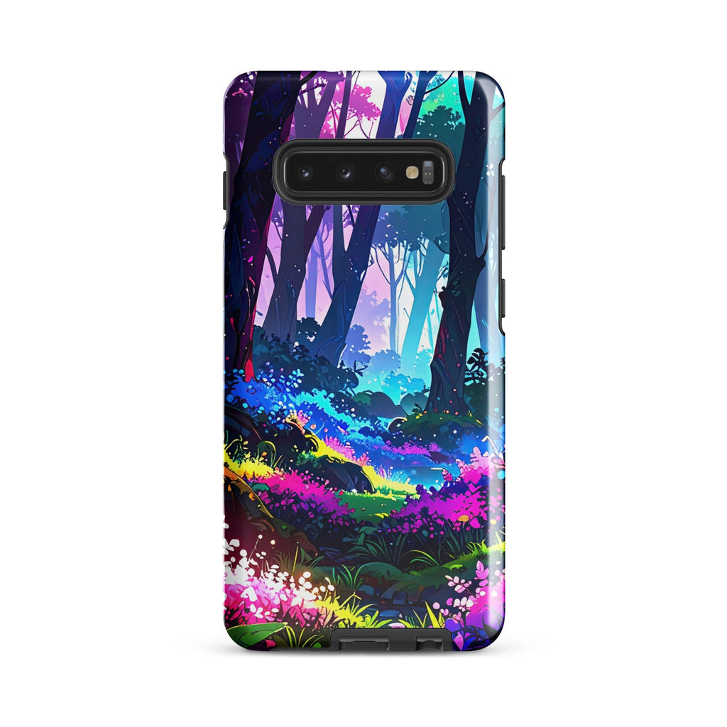 Carcasa Resistente para Samsung - Floración del Bosque Luminoso - CeluMovil