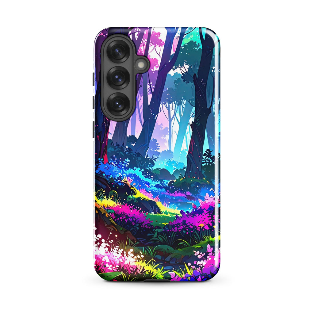 Carcasa Resistente para Samsung - Floración del Bosque Luminoso - CeluMovil