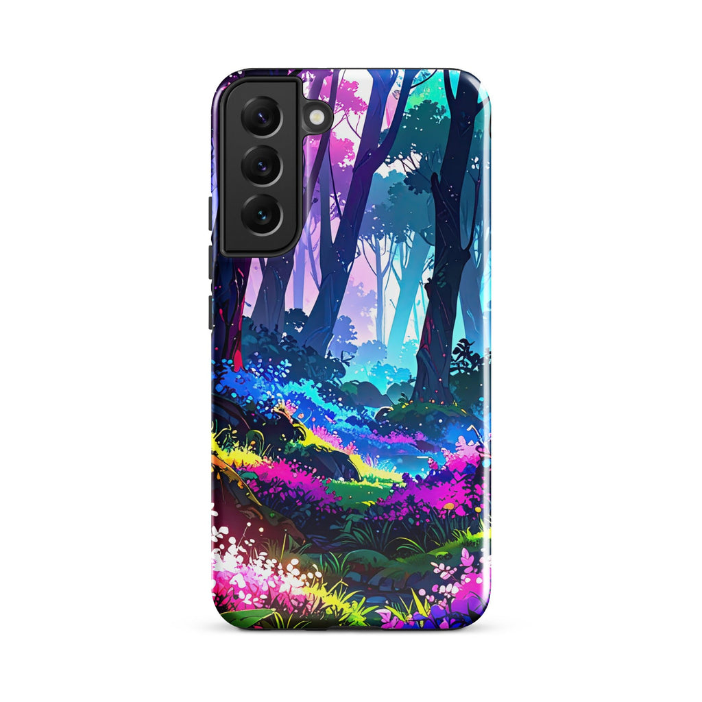Carcasa Resistente para Samsung - Floración del Bosque Luminoso - CeluMovil