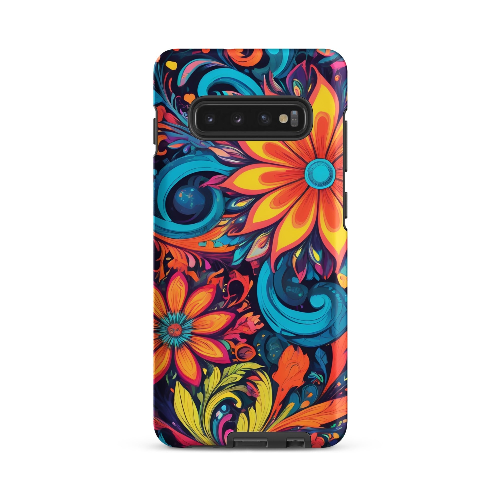 Carcasa resistente para Samsung - Flores Multi Color - CeluMovil