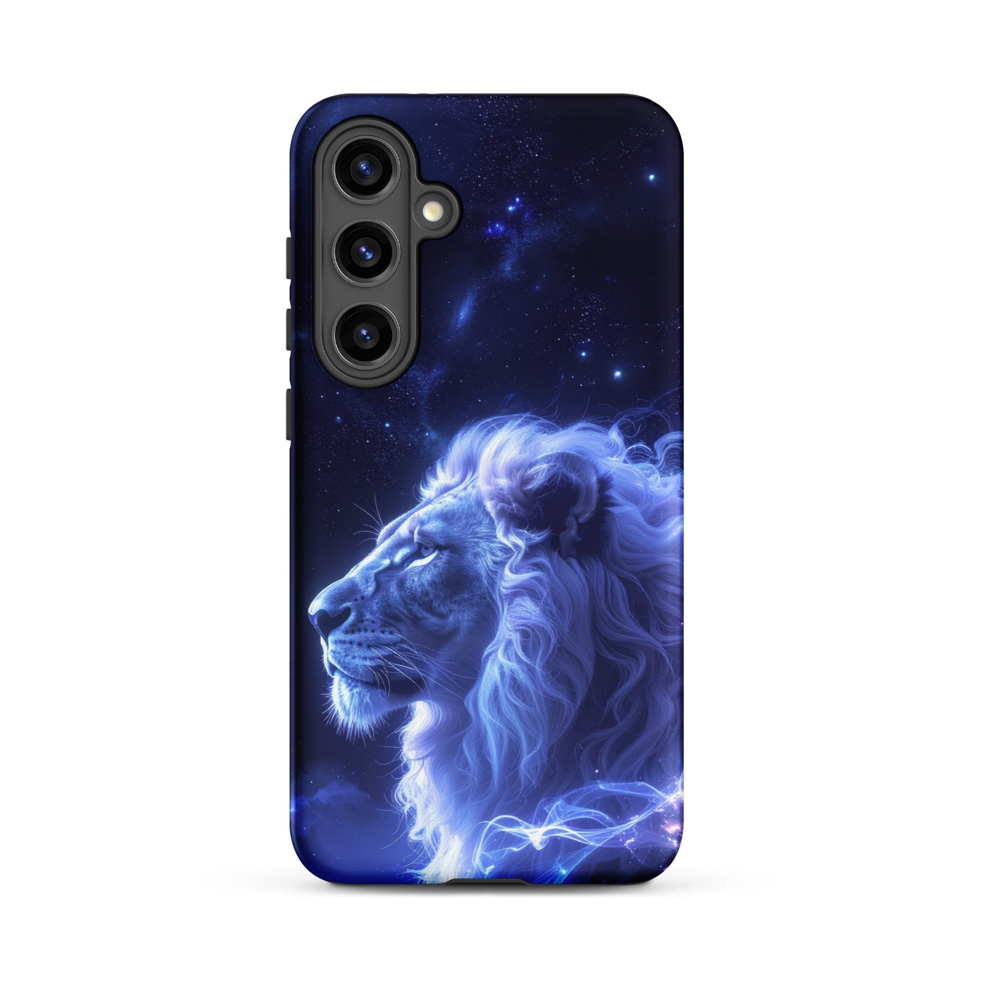 Carcasa resistente para Samsung – León Celestial de la Luz de las Estrellas - CeluMovil