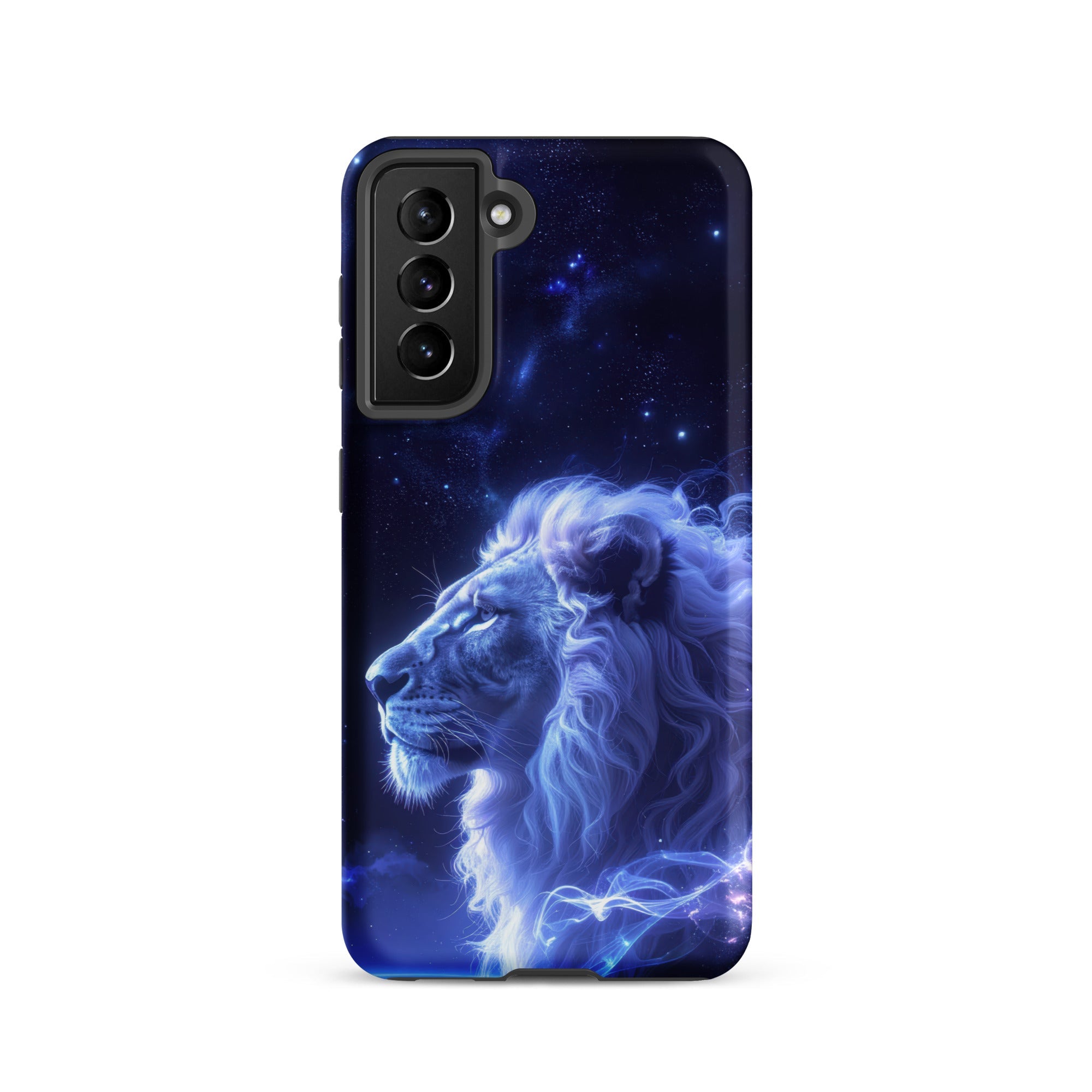 Carcasa resistente para Samsung – León Celestial de la Luz de las Estrellas - CeluMovil