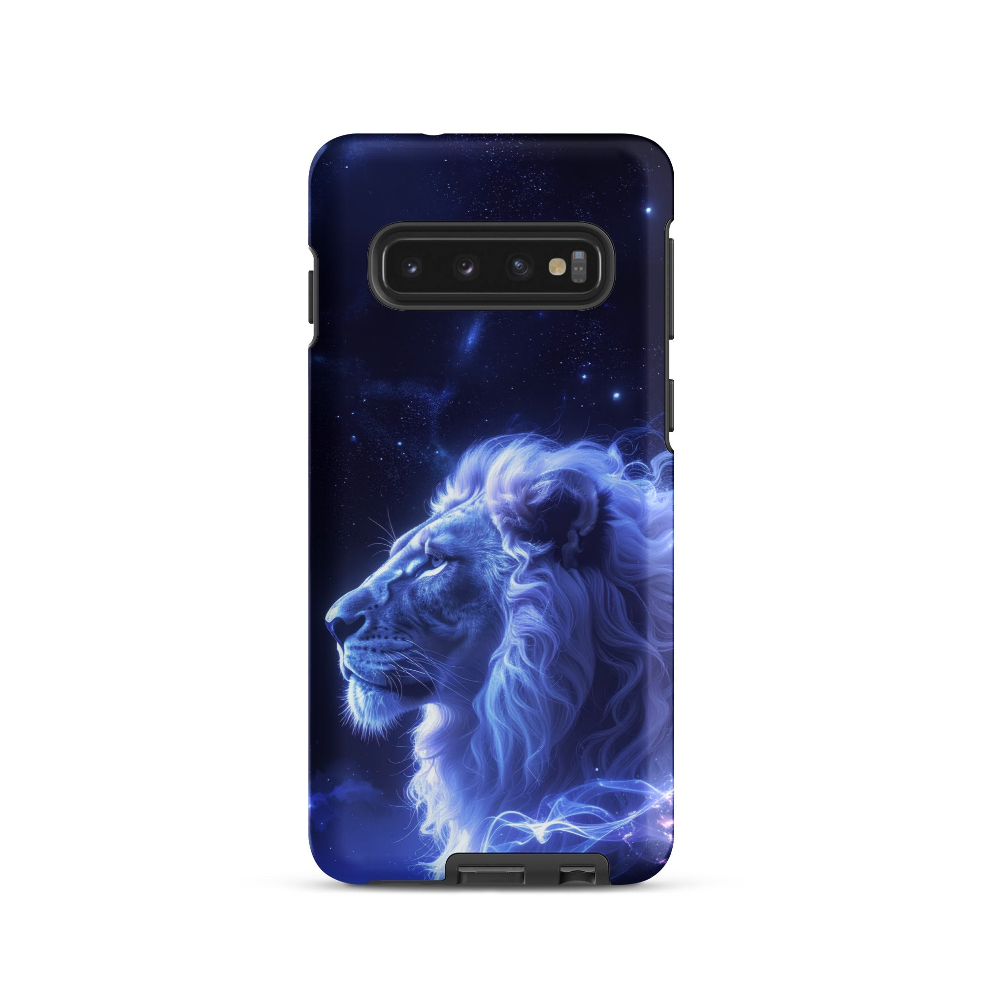 Carcasa resistente para Samsung – León Celestial de la Luz de las Estrellas - CeluMovil