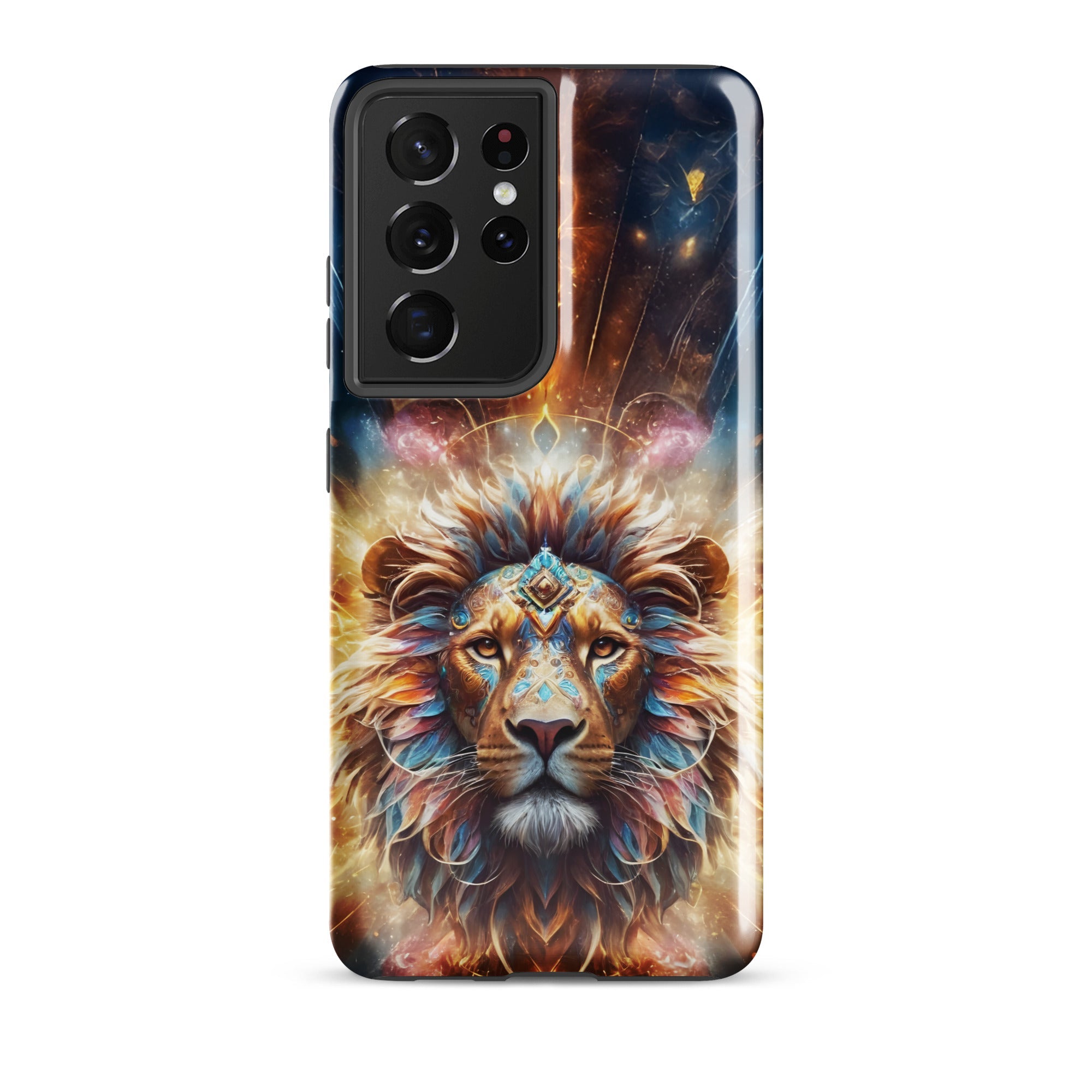 Carcasa resistente para Samsung - Leon surrealista - CeluMovil