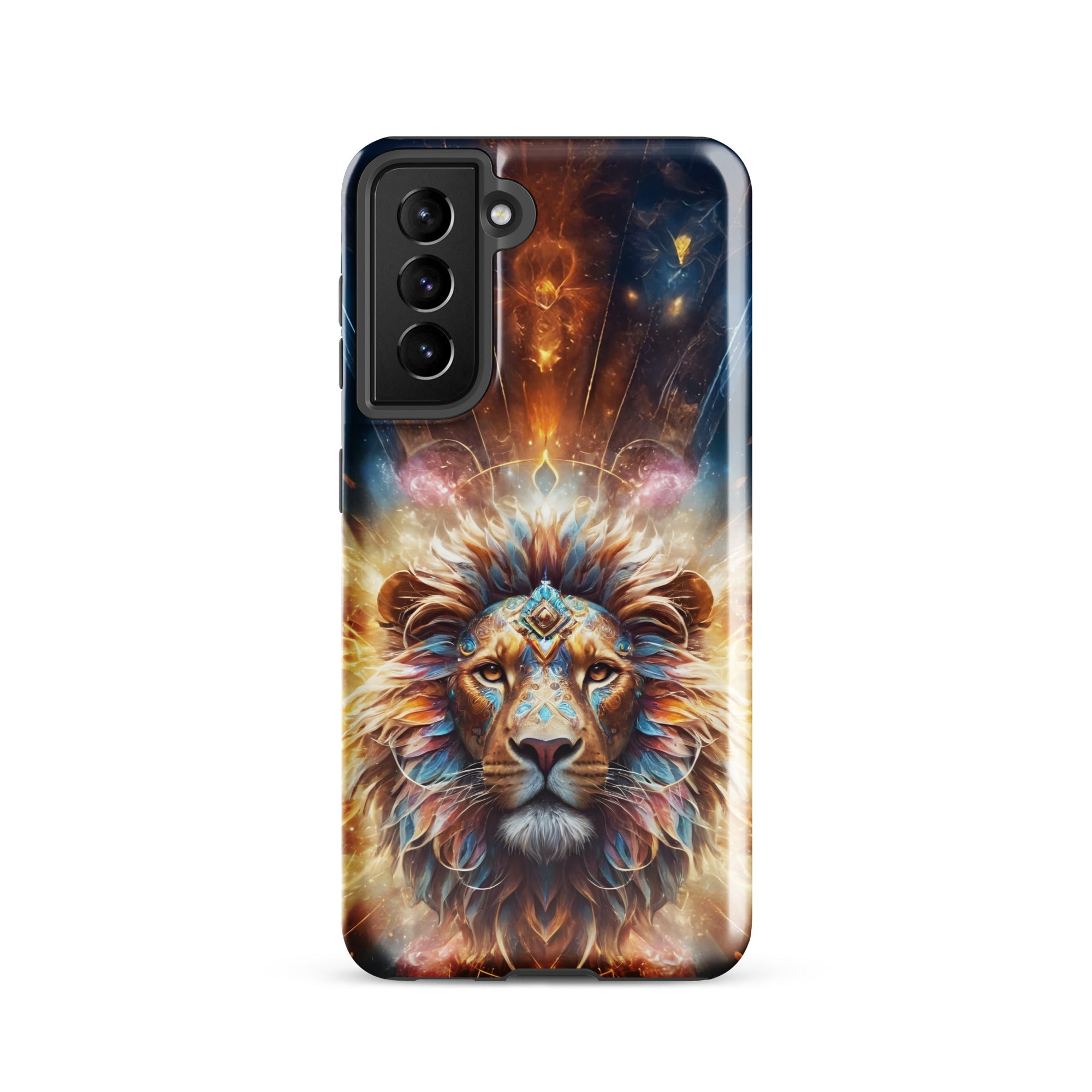 Carcasa resistente para Samsung - Leon surrealista - CeluMovil