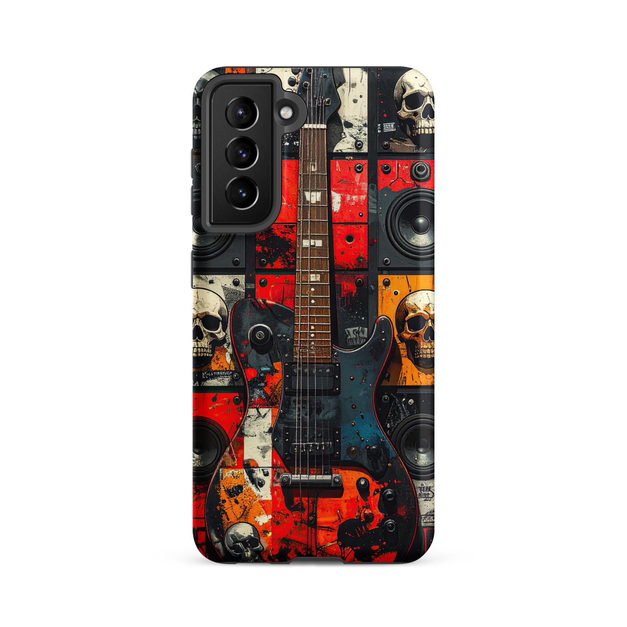 Carcasa Resistente para Samsung - Rebelión de Guitarras - CeluMovil