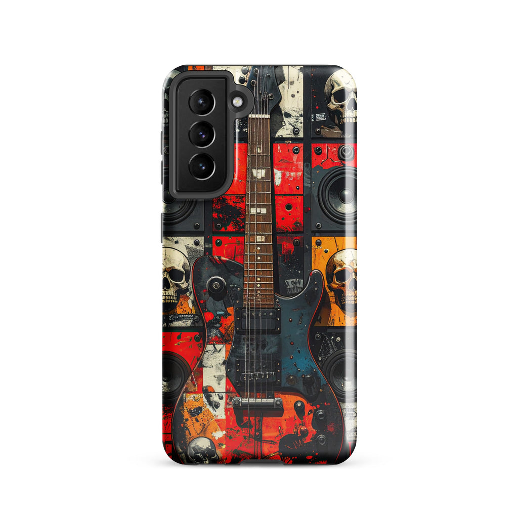 Carcasa Resistente para Samsung - Rebelión de Guitarras - CeluMovil
