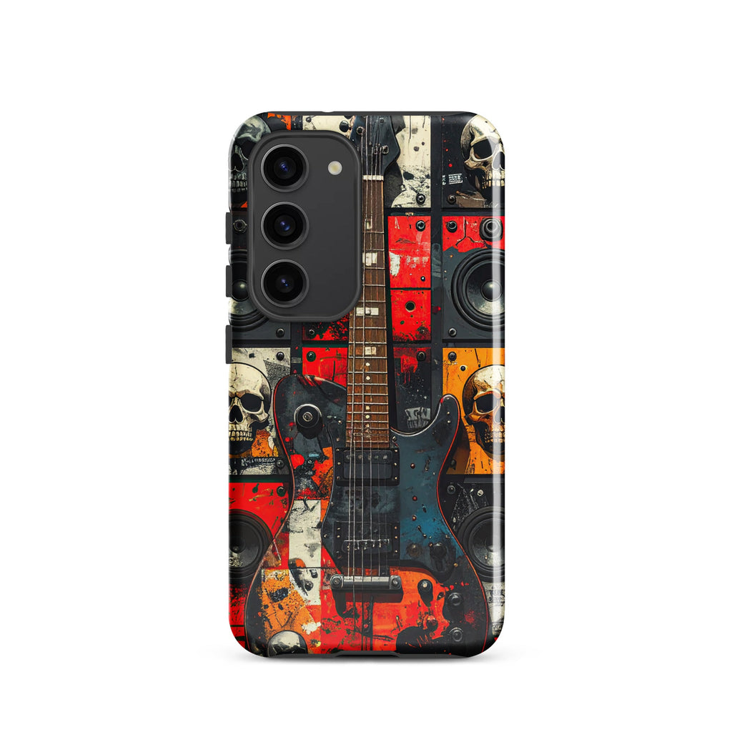 Carcasa Resistente para Samsung - Rebelión de Guitarras - CeluMovil