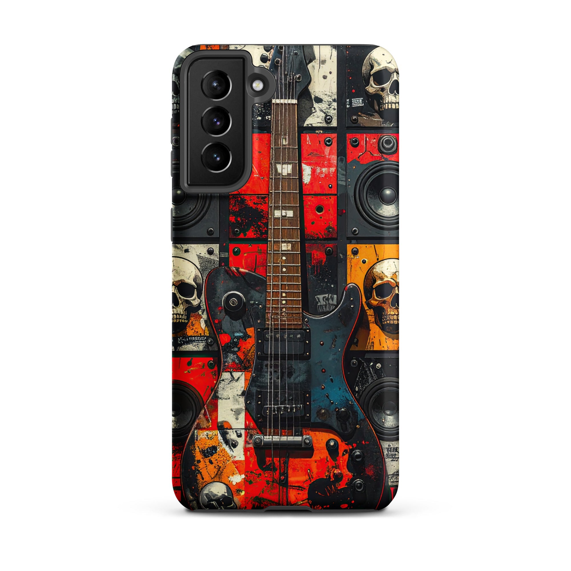 Carcasa Resistente para Samsung - Rebelión de Guitarras - CeluMovil