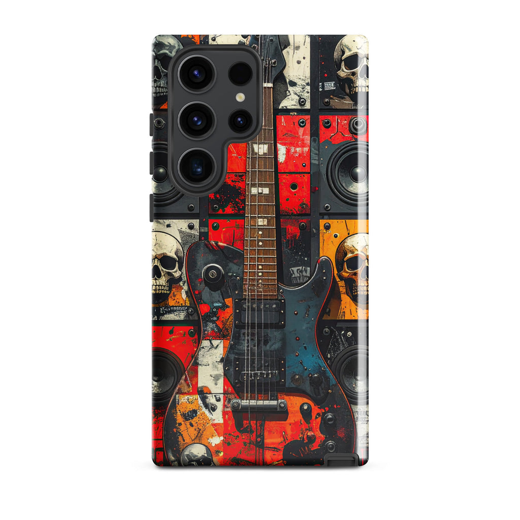 Carcasa Resistente para Samsung - Rebelión de Guitarras - CeluMovil